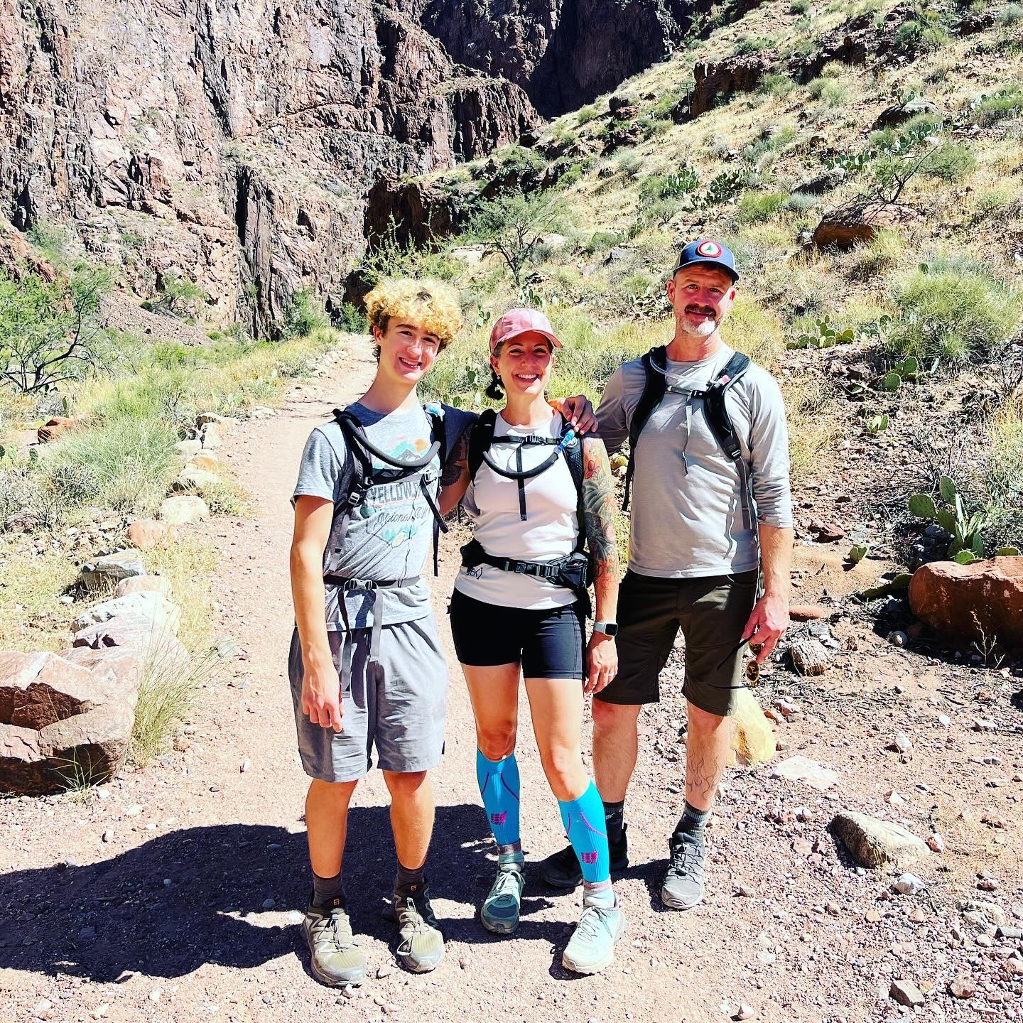 R2R hike with family, big takeaways included