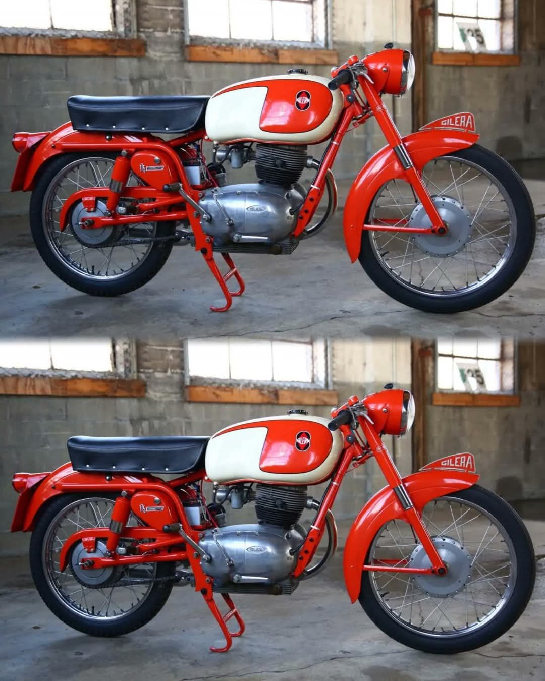 Gilera 175 Motorcycle. 1958 Original advert (ref AD60071) - The Nostalgia Shop