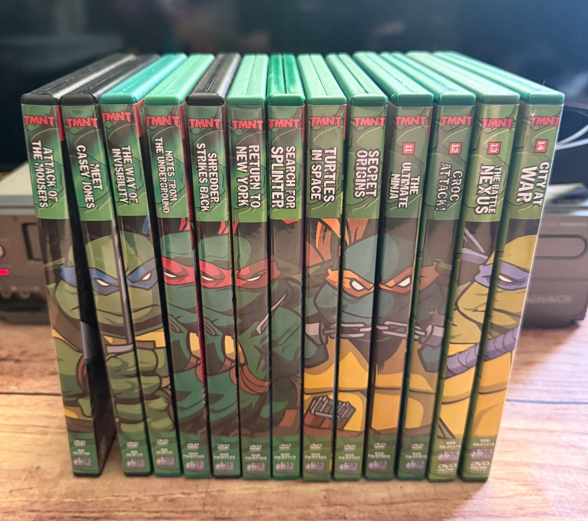Thrifted TMNT 2003 seasons 1 and 2 DVD collection