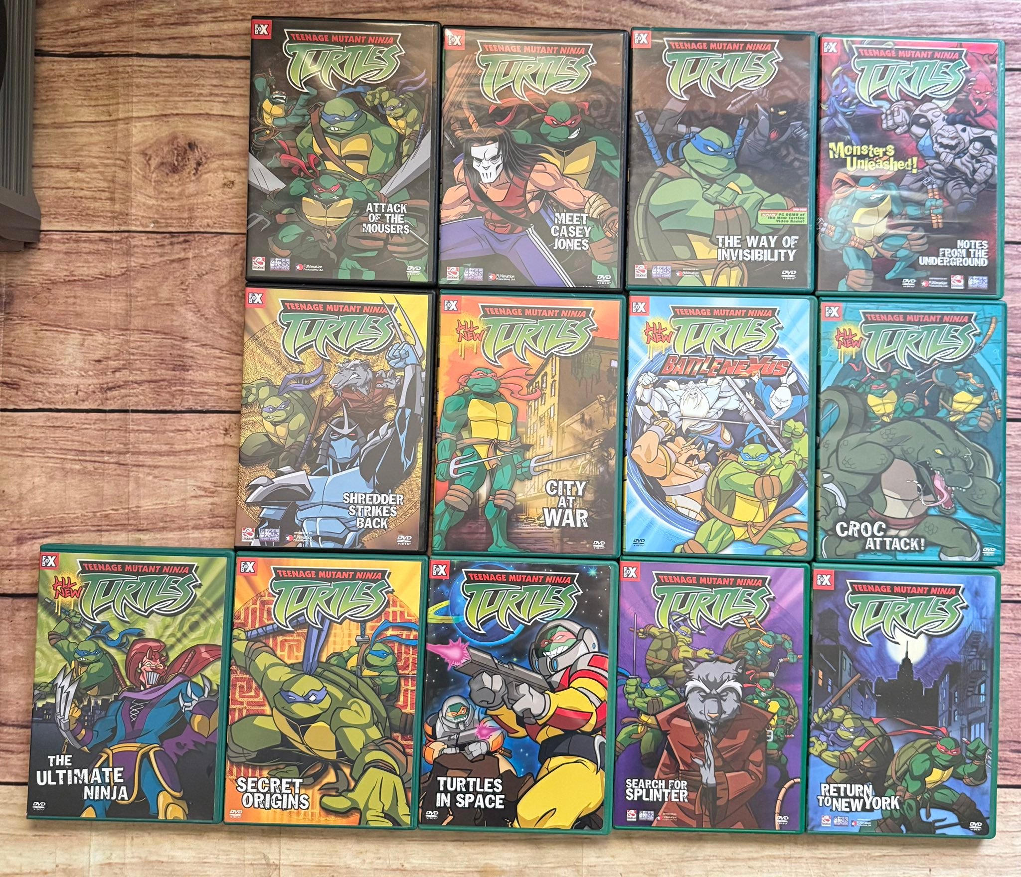 Thrifted TMNT 2003 seasons 1 and 2 DVD collection