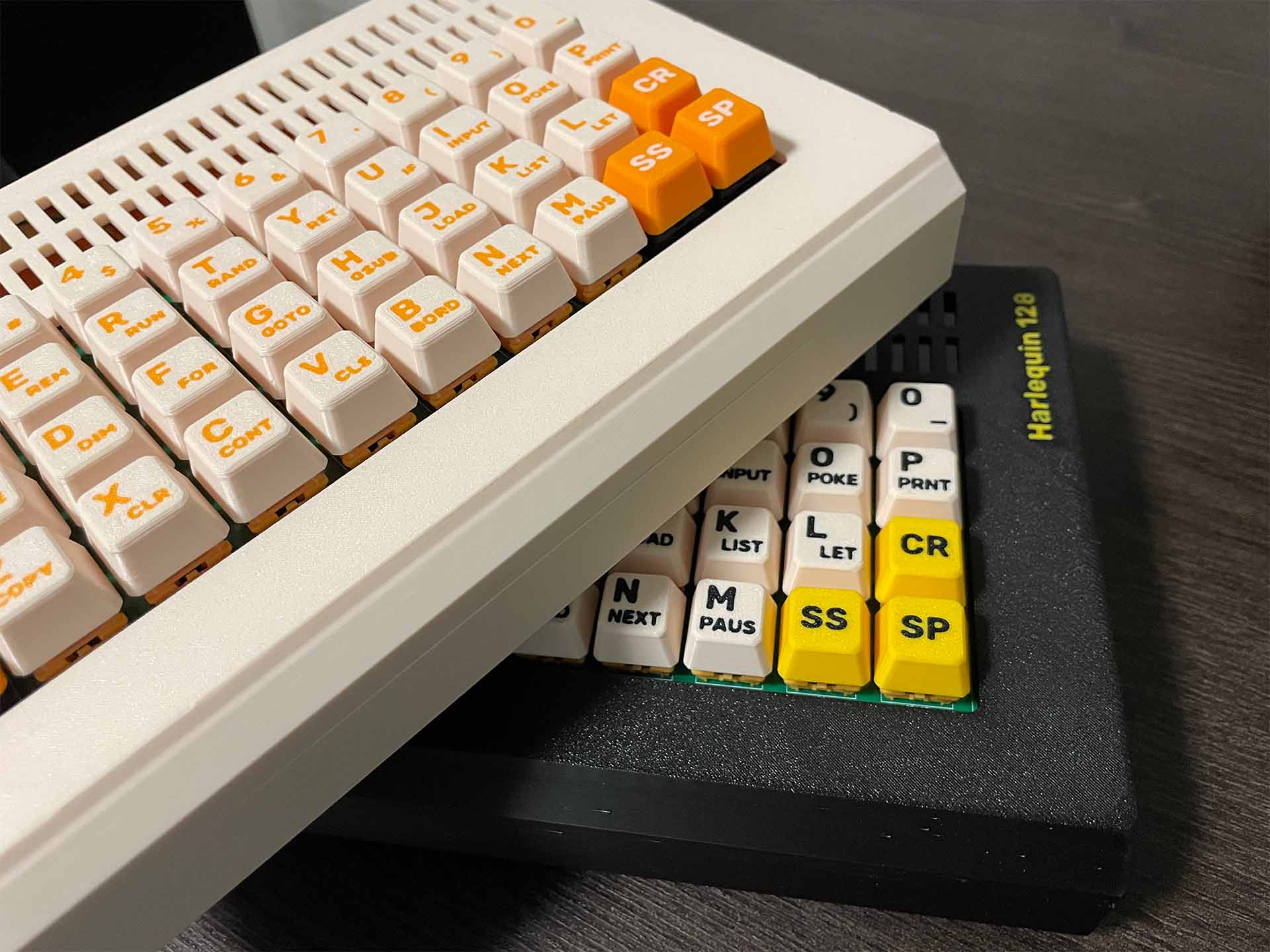 Custom open source ZX Spectrum 48k build with 3d-printed case