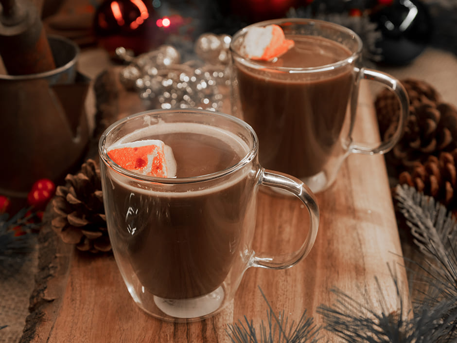 Authentic Jellycat Scarffles Hot Chocolate from the LA Ski Club