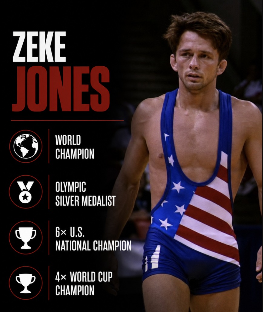 Zeke Jones, one of the most talented lightweight wrestlers in the