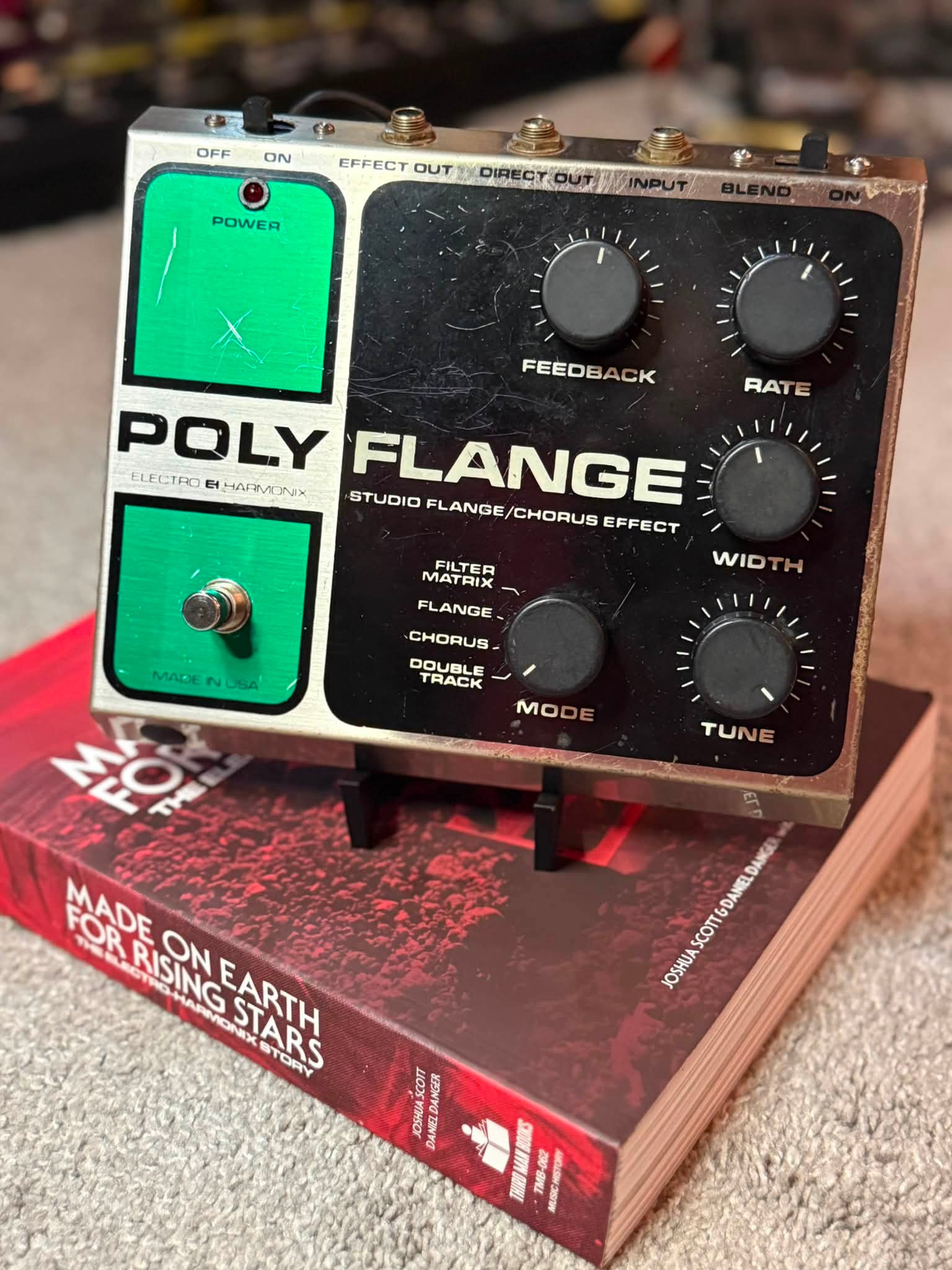 1979-80 Electro-Harmonix Poly Flange guitar pedal information