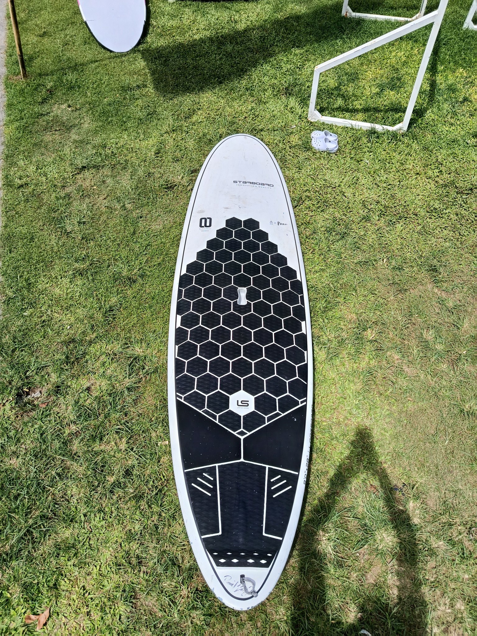Mickey Munoz 11 ultra glide. These boards are rare as legs of