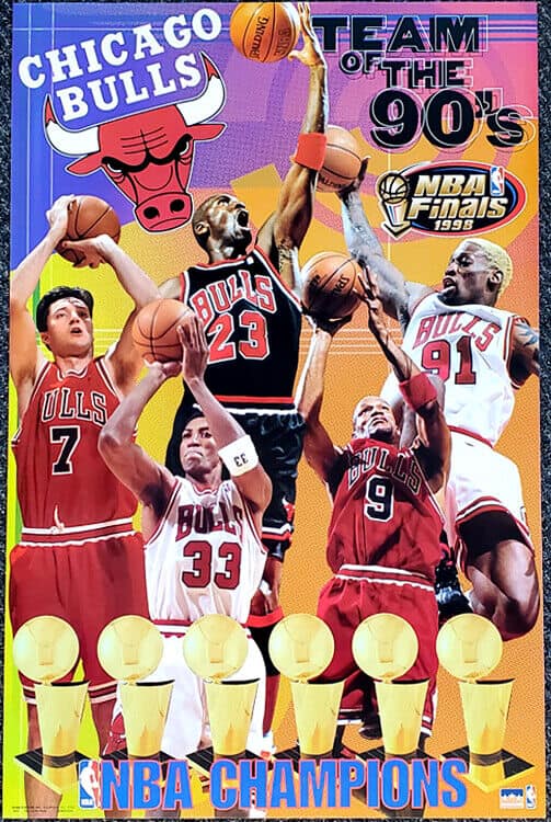 Chicago Bulls Six-Time NBA Champions United Center (pat's photo)