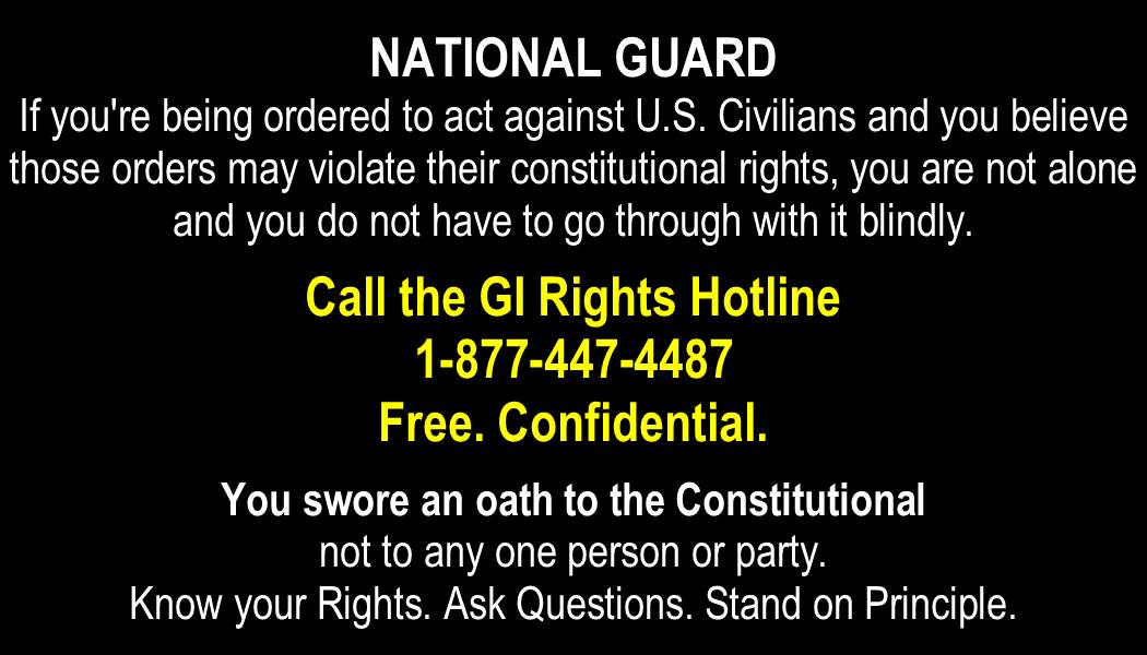 The 50501 Movement | Share the GI HOTLINE website: https ...