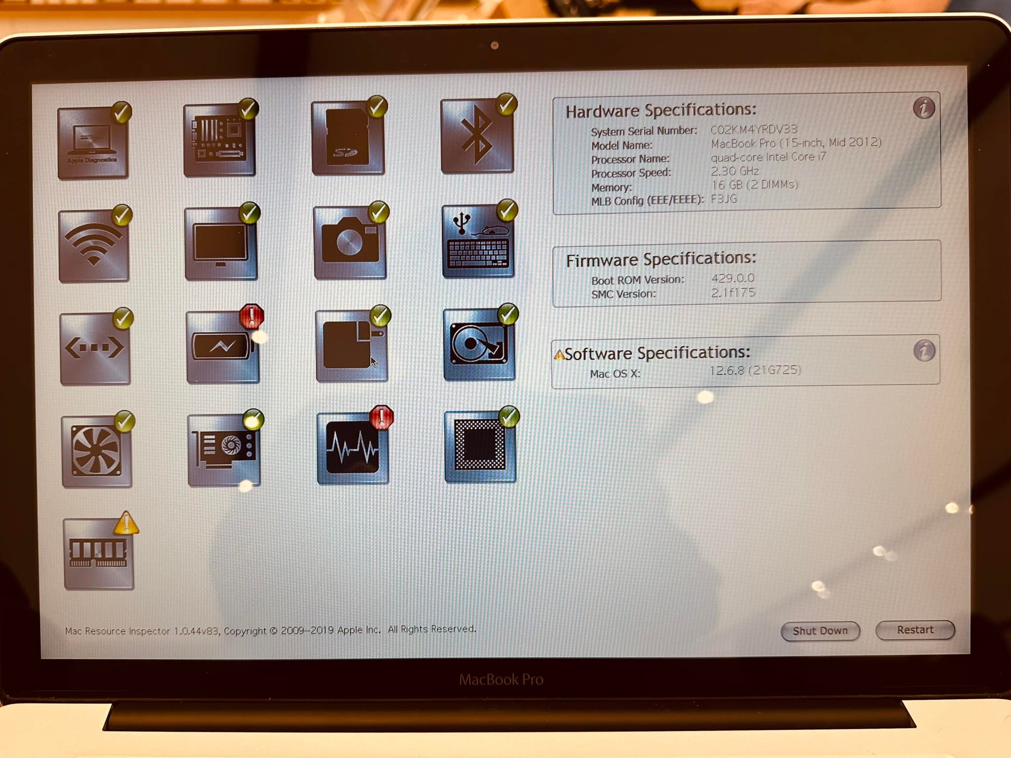 MacBook Pro Mid 2010 running the latest MacOs 15 Sequoia | Used 