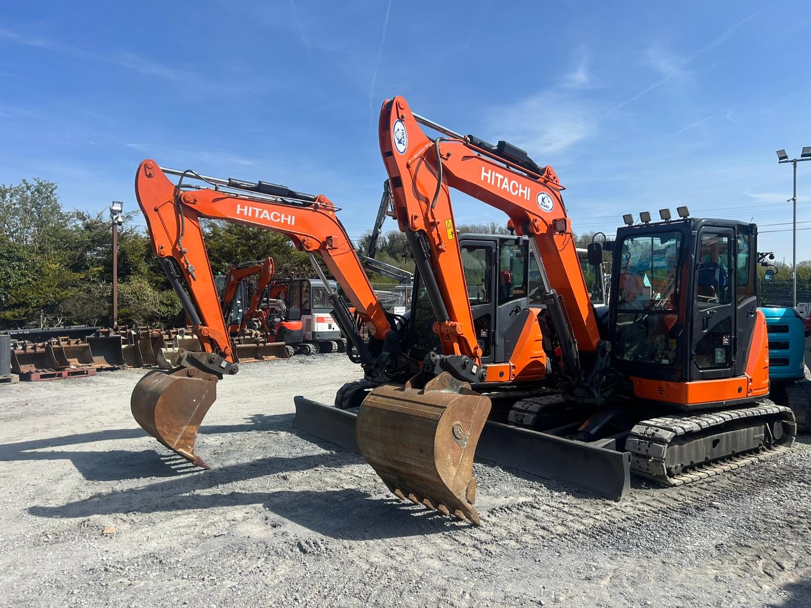 2006 Hitachi ZX 650 , Hyd counter weight, all new fuel system