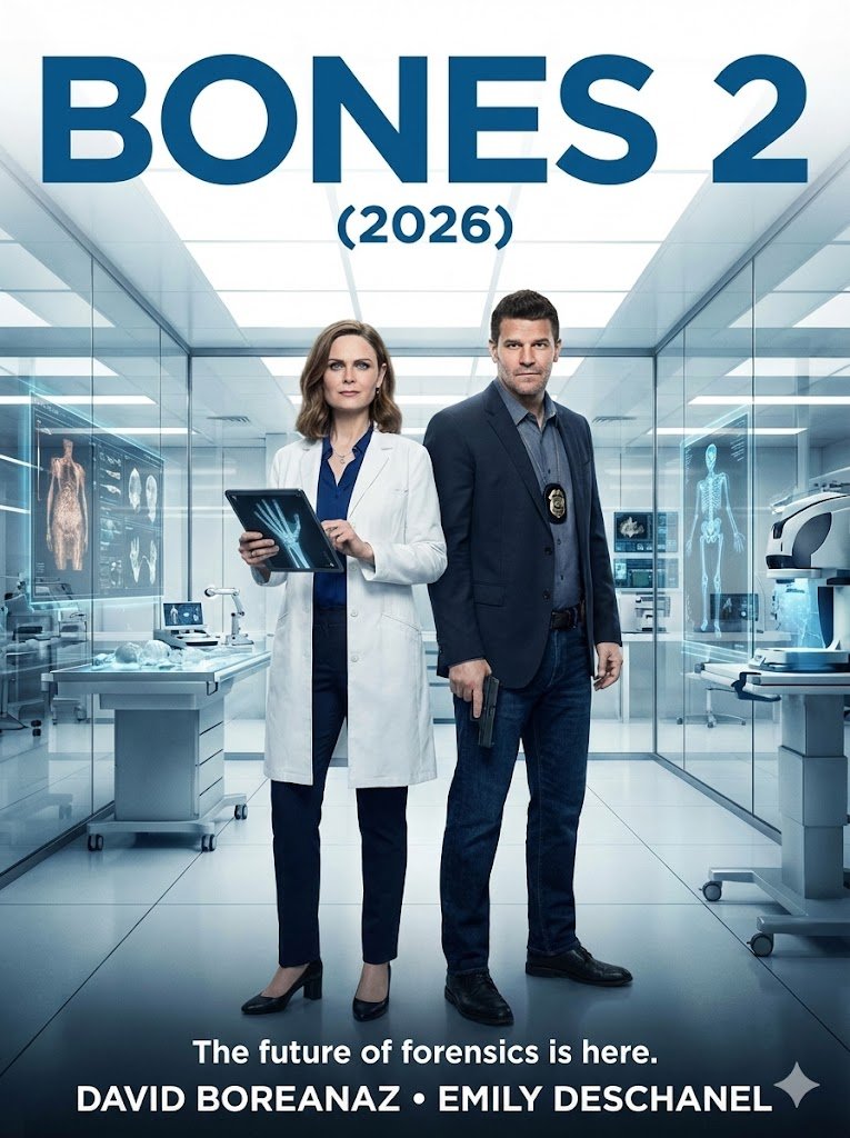 🎬 Bones 2 (2026) ⭐ Cast: David Boreanaz • Emily Deschanel Years