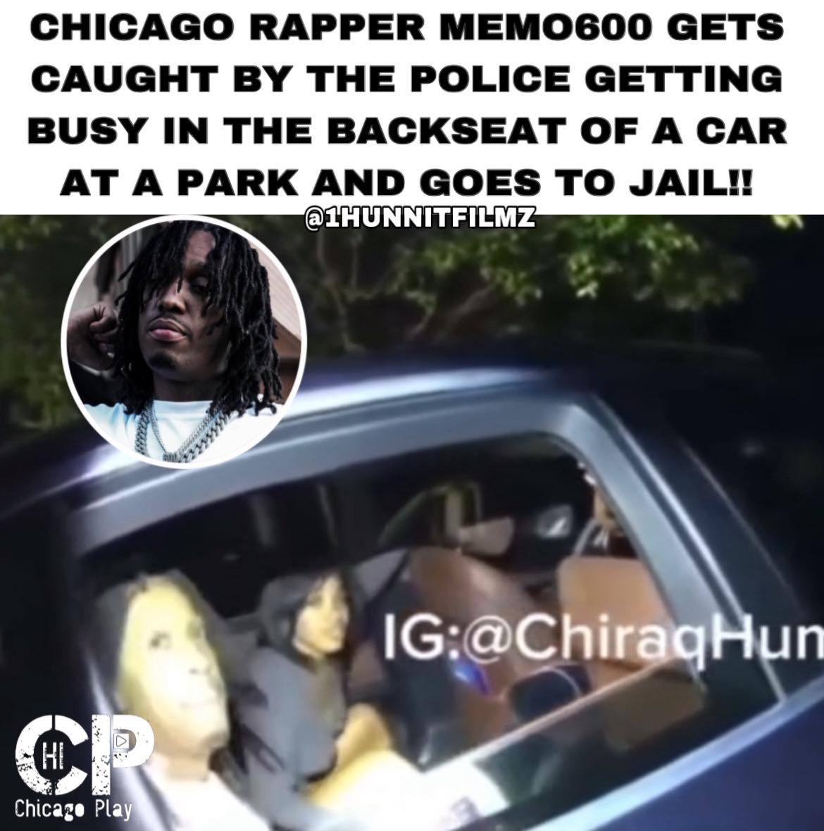 Ombre - 2024 BODYCAM FOOTAGE OF CHICAGO RAPPER MEMO600 GETTING CAUGHT ...