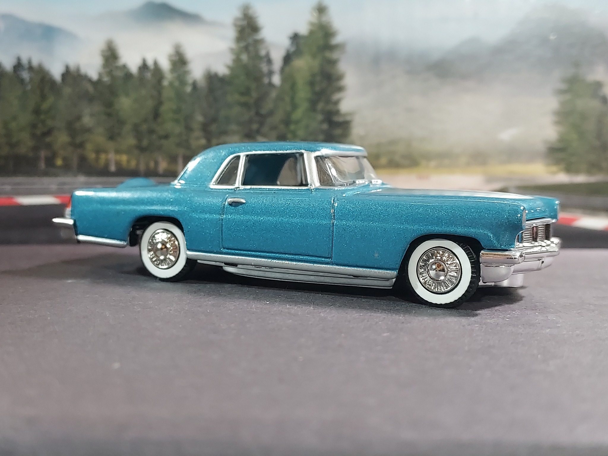 1956 Continental Mark II green diecast model
