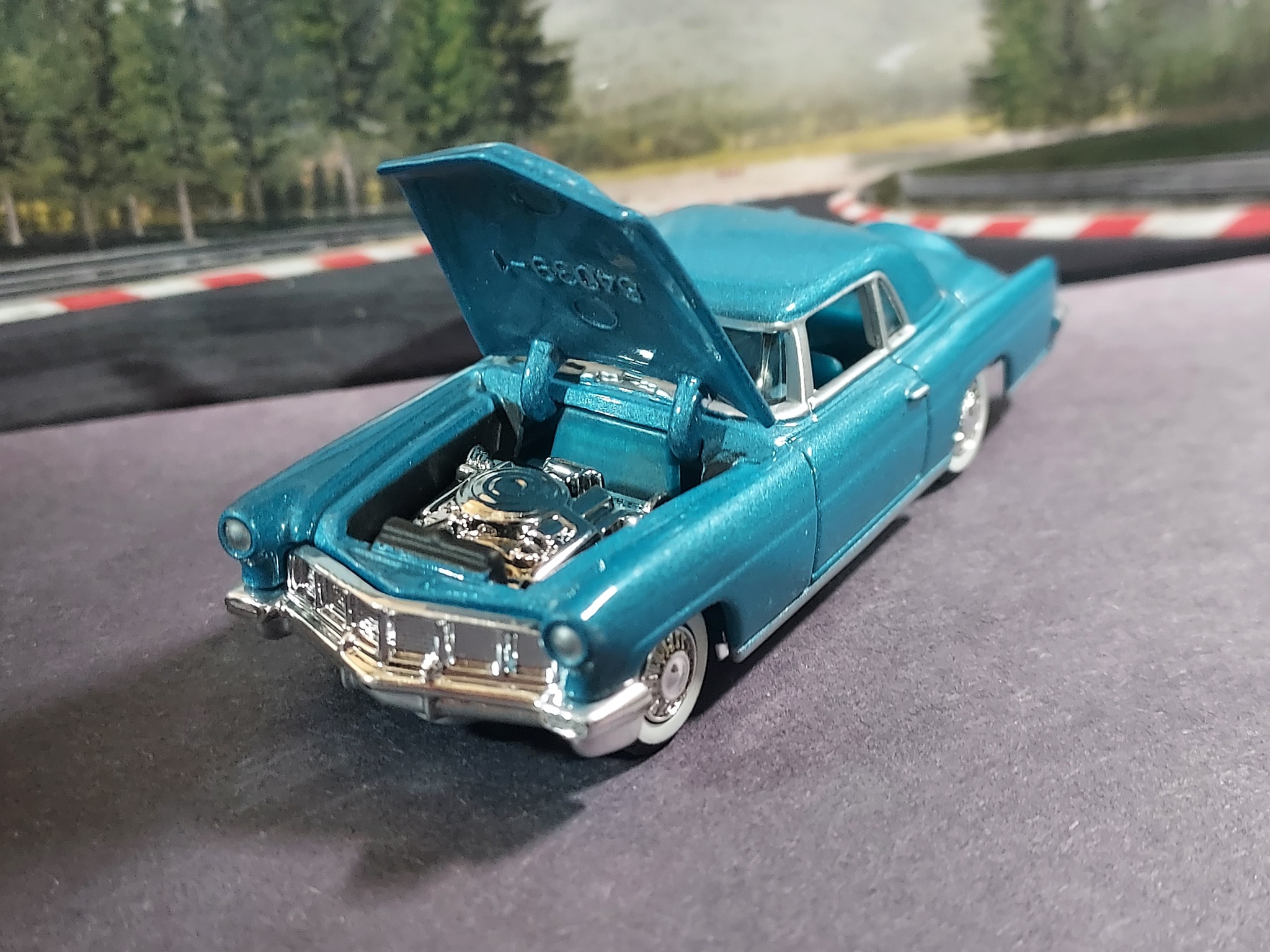 1956 Continental Mark II green diecast model