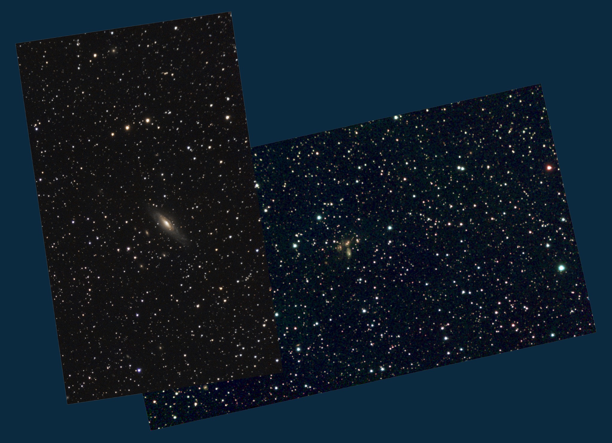 Supernova in NGC 7331 visible with Seestar S50