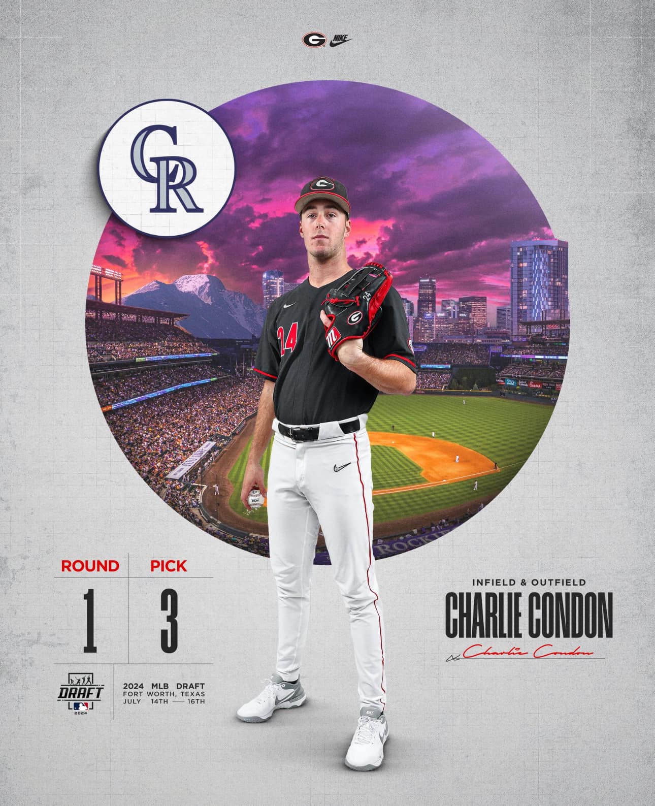Now just 32 days before start of MLB Draft and Georgia Baseball 