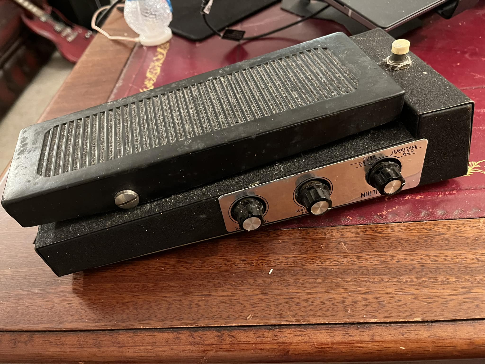 Will modifying a vintage Shin-ei Wah pedal affect its resale value?