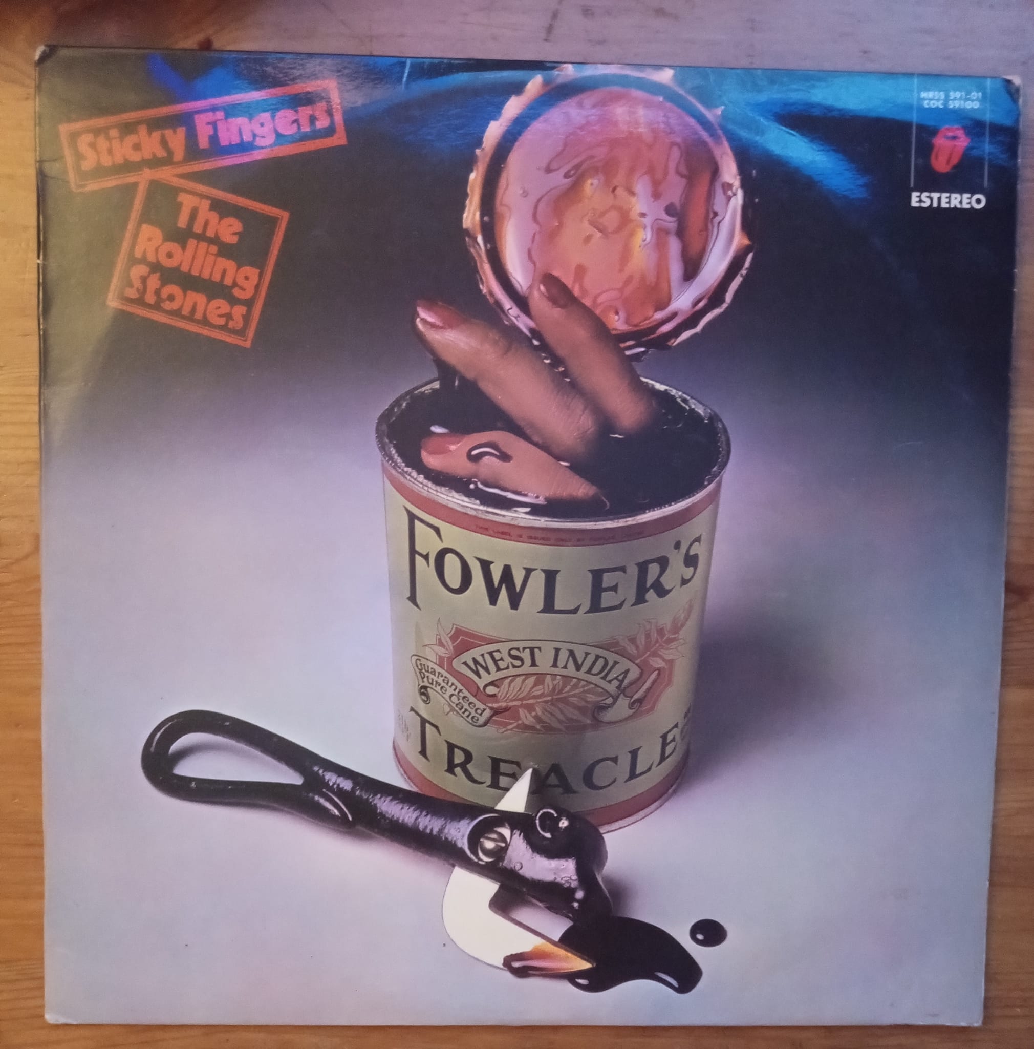 Spanish version of Rolling Stones' Sticky Fingers album
