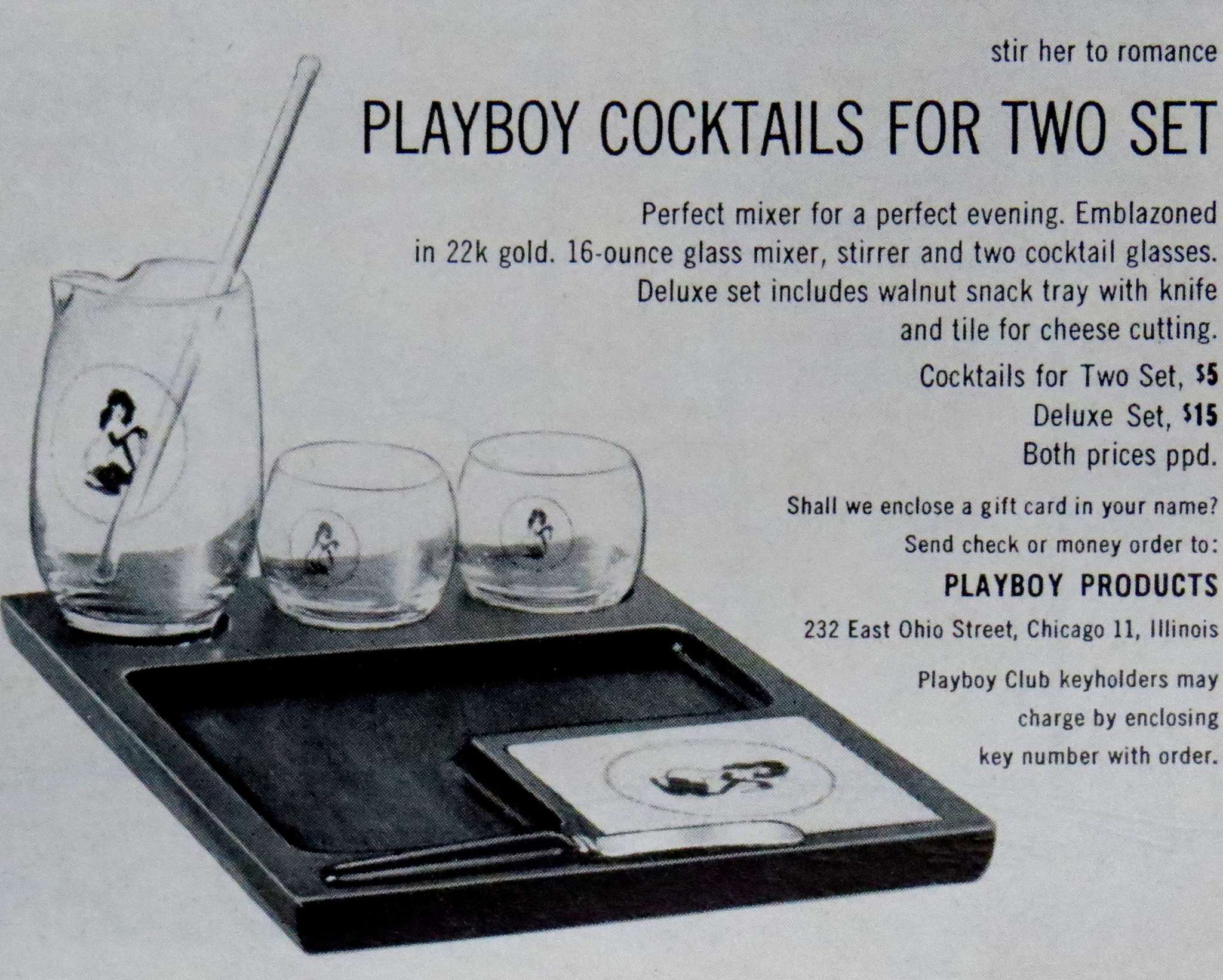 I love this vintage Playboy shaker!