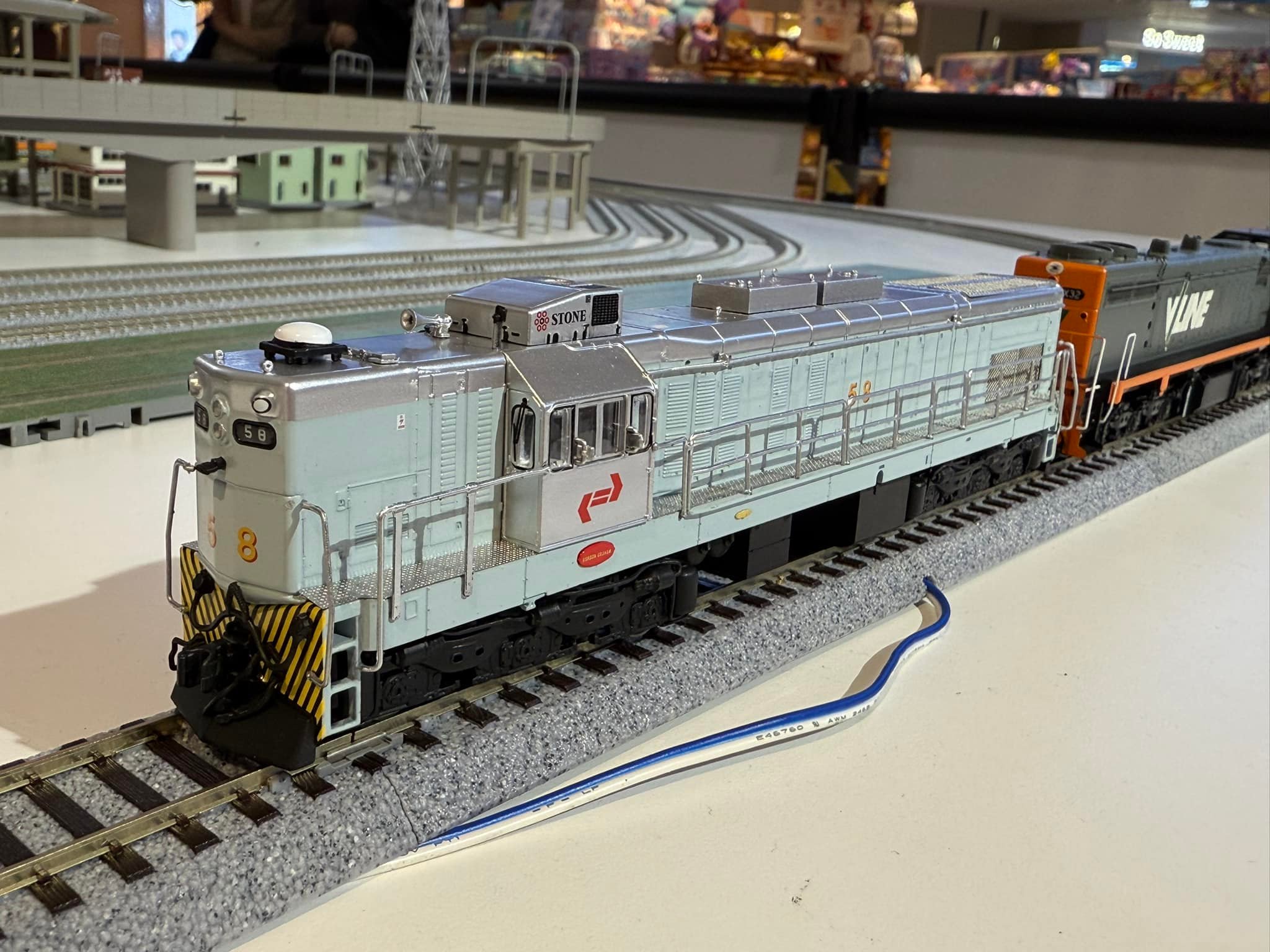 MTR Models Kowloon and Canton Railway EMD G16 HO scale model