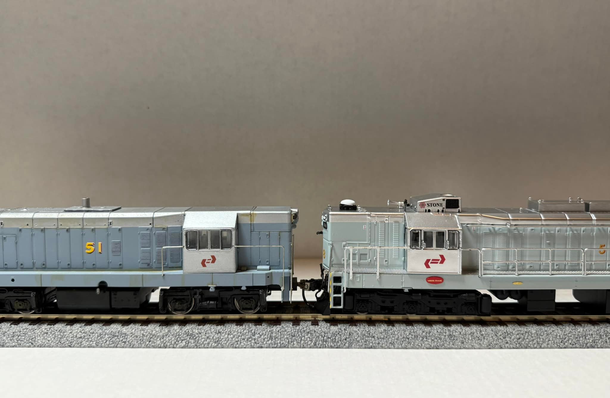MTR Models Kowloon and Canton Railway EMD G16 HO scale model