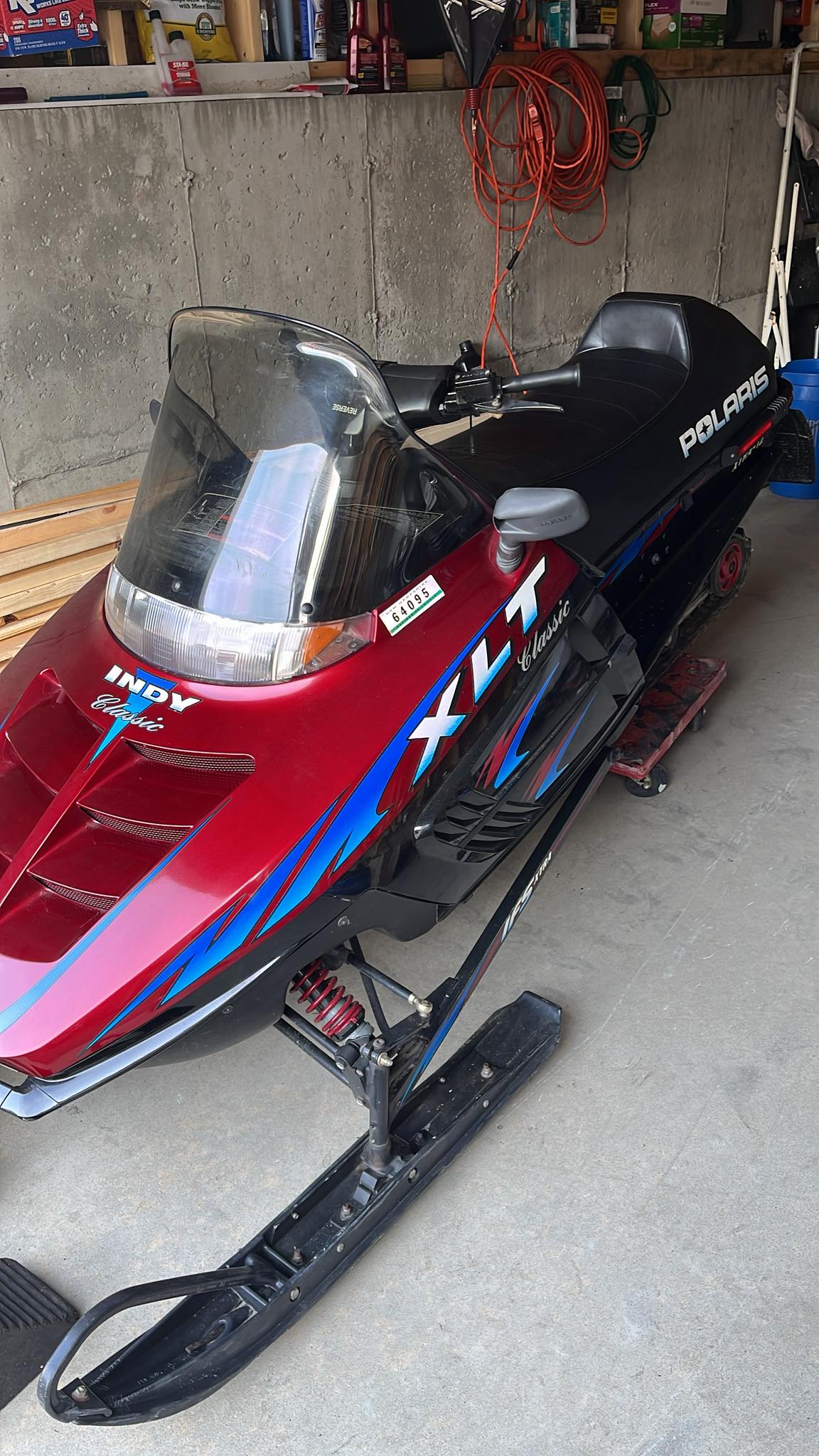 Well looks like yr is over 700 triple fast sled keeps right up