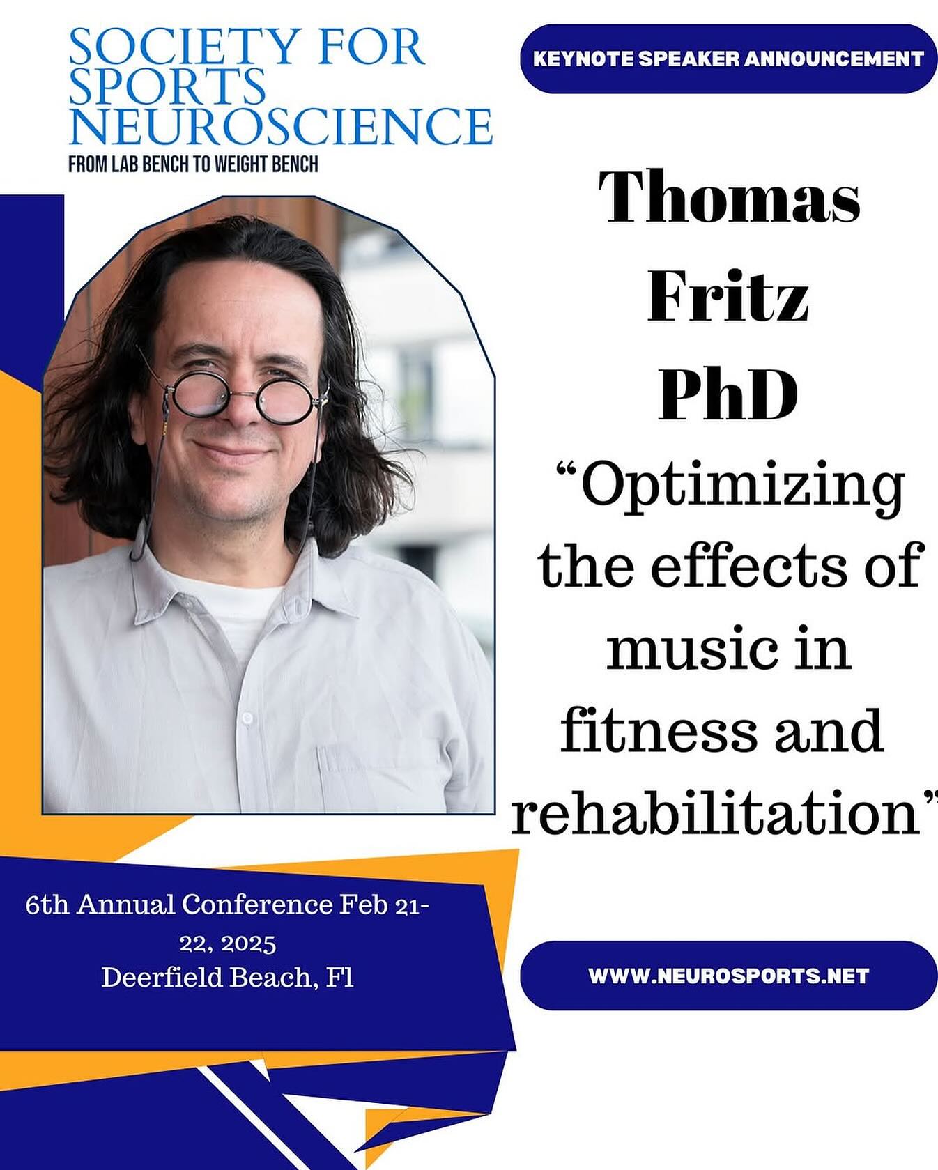Tony Ricci - The Society for Sports Neuroscience will be... | Facebook