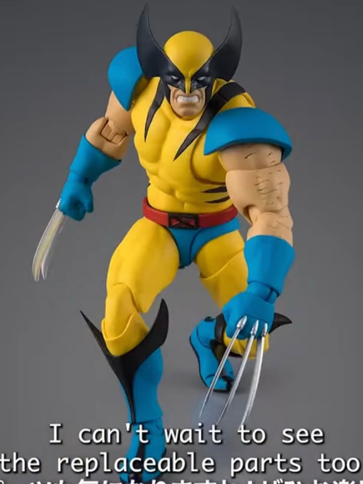 The Marvel S.H.Figuarts Wolverine (Gamerverse) Action Figure 