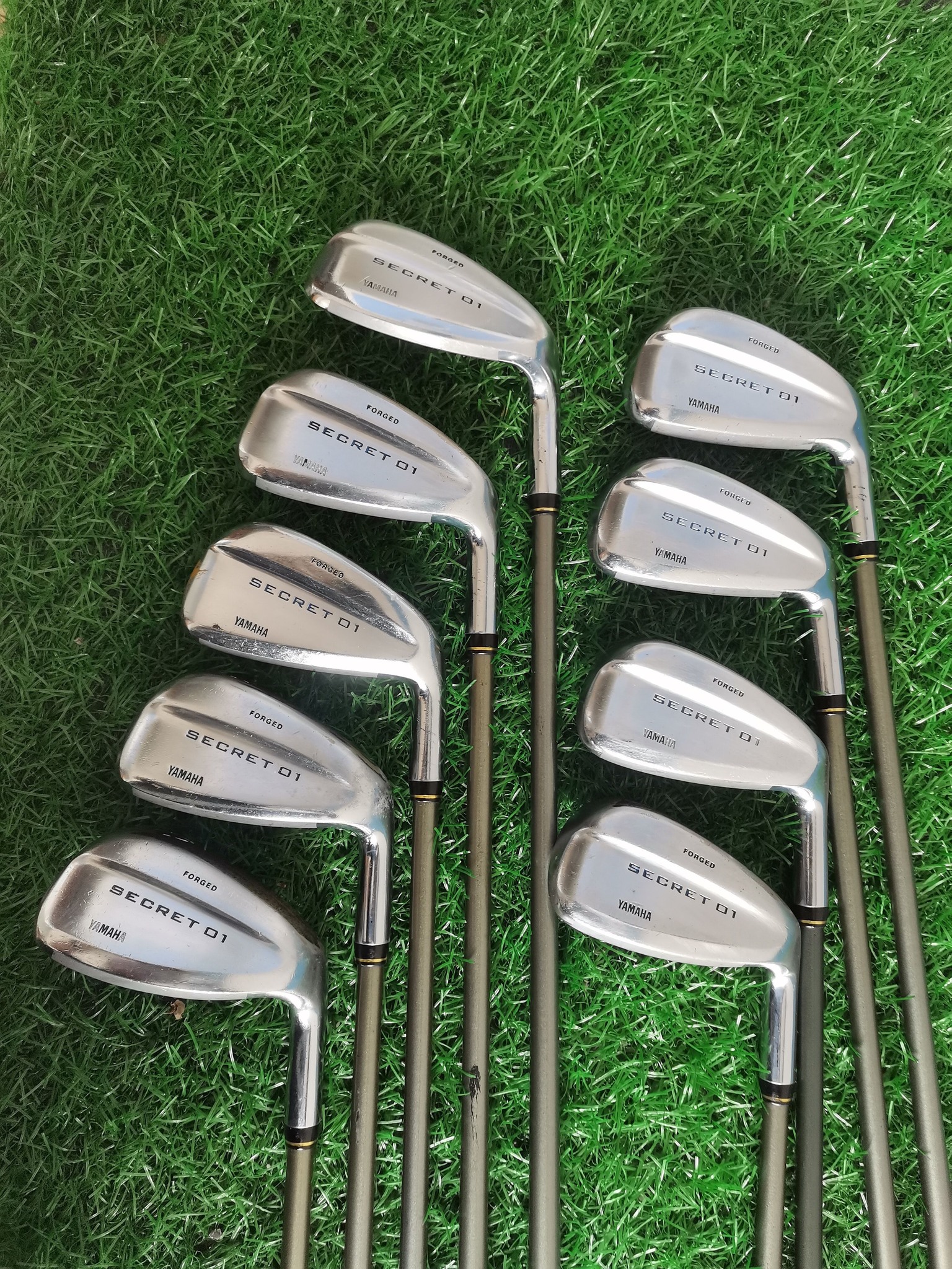 Yamaha Secret 01 Forged Iron Set 🏌️‍♂️Iron set : 3,4,5,6,7,8,9