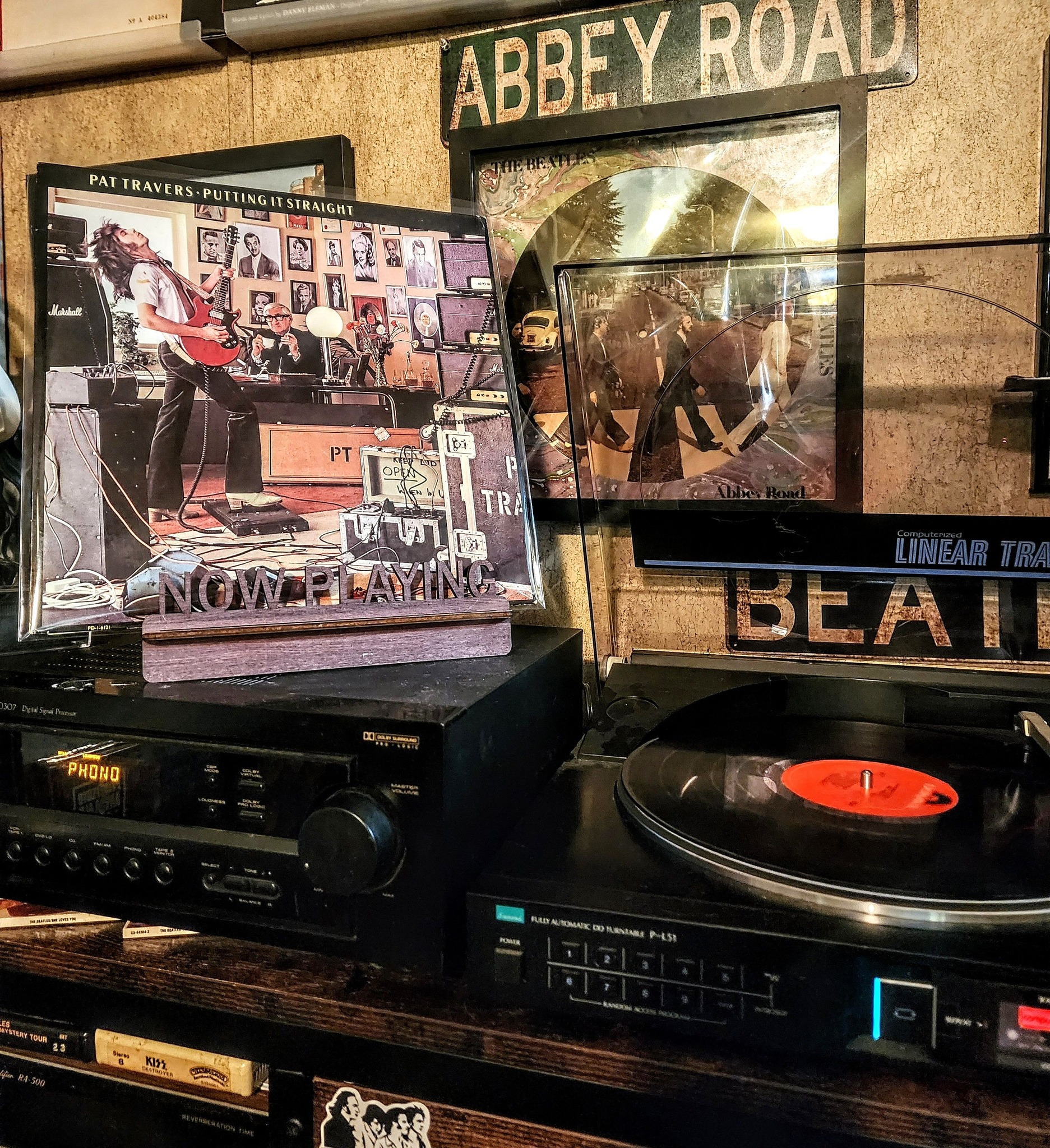 On my turntable (streaming service!)