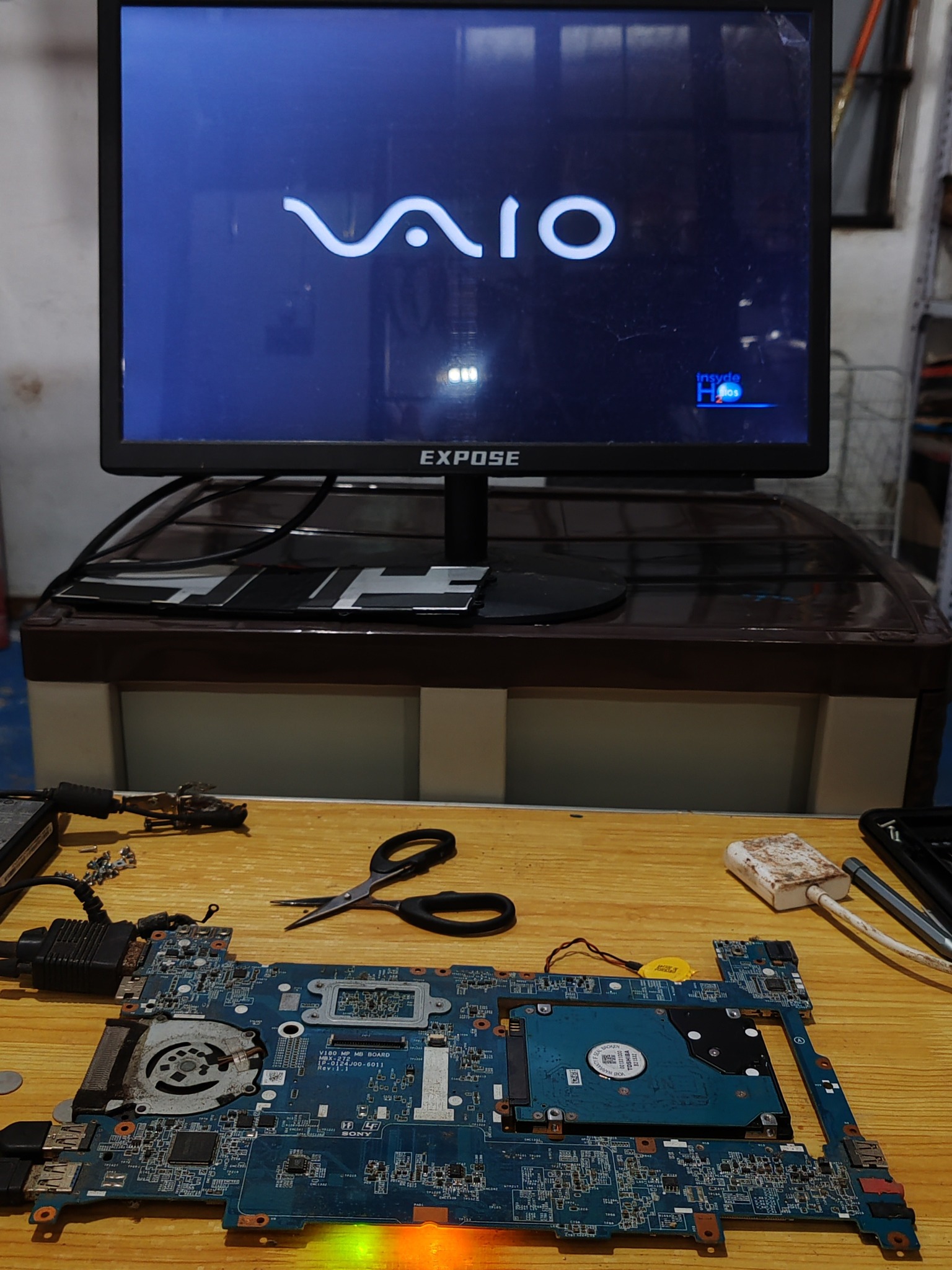 Sony Bravia 49 inch (junk) for parts テレビ Sony Bravia 49 inch
