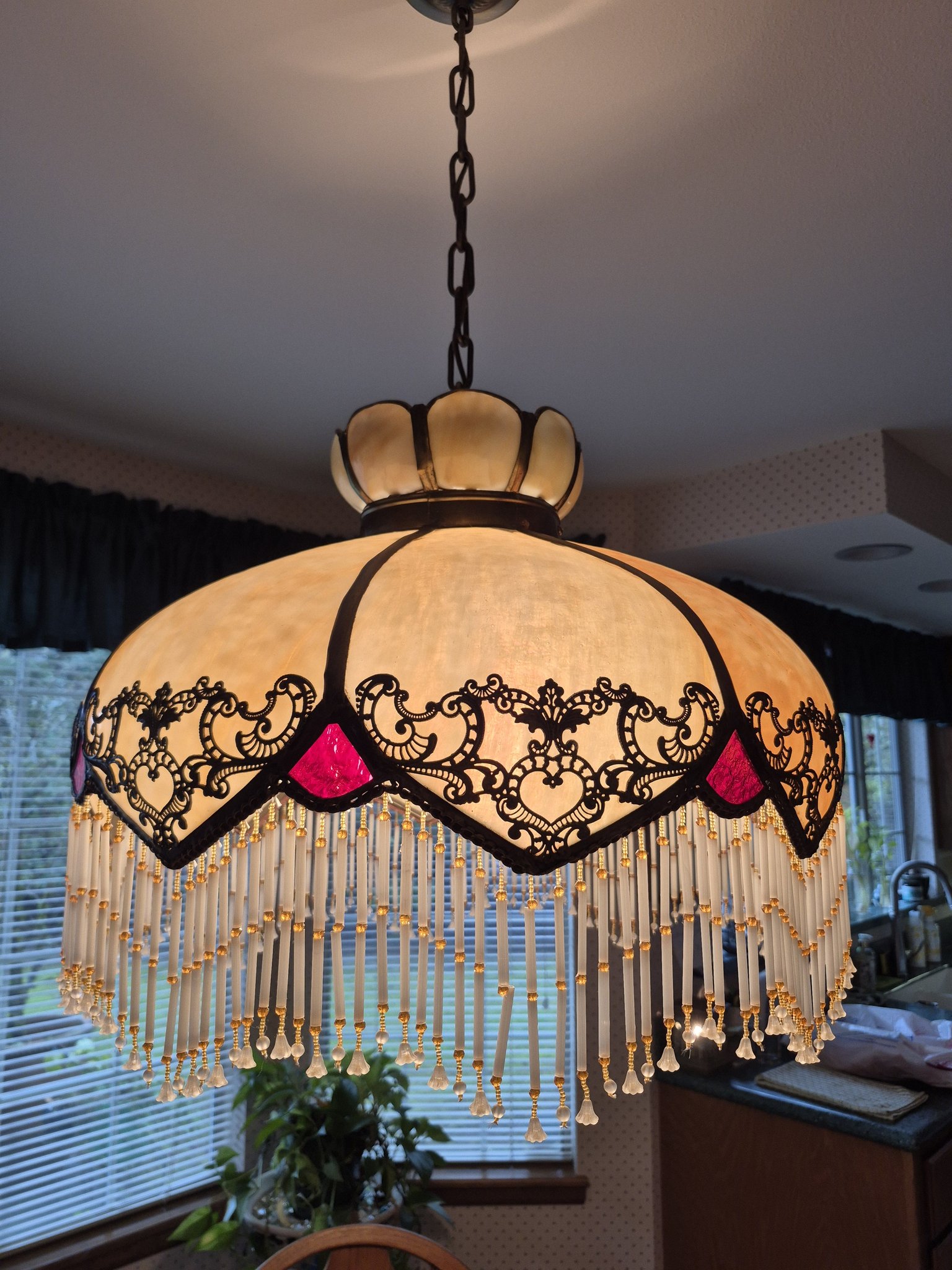 Any info about this vintage lamp from 1903 Victorian home?