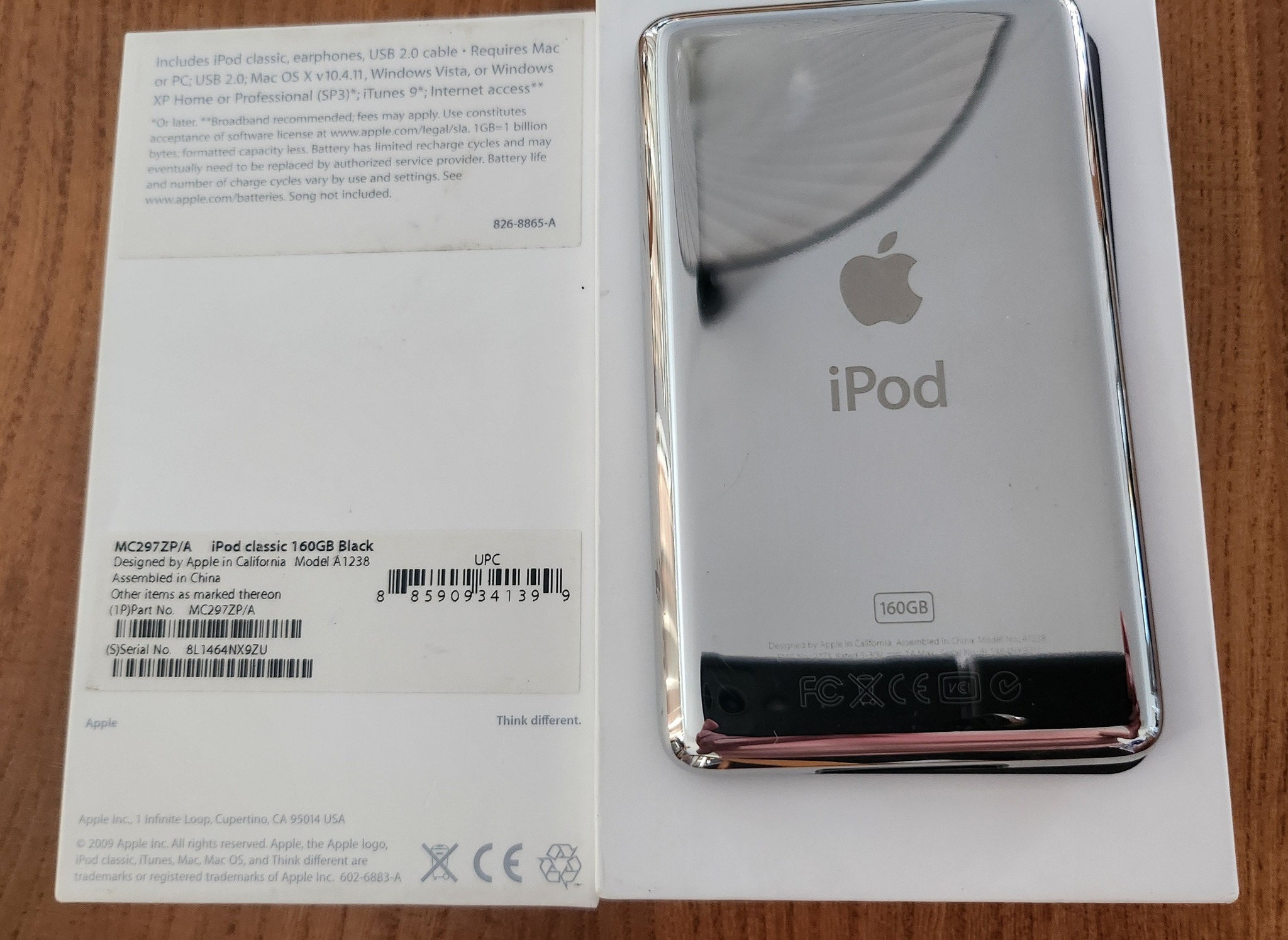 Is my 160GB iPod Classic refurbished?