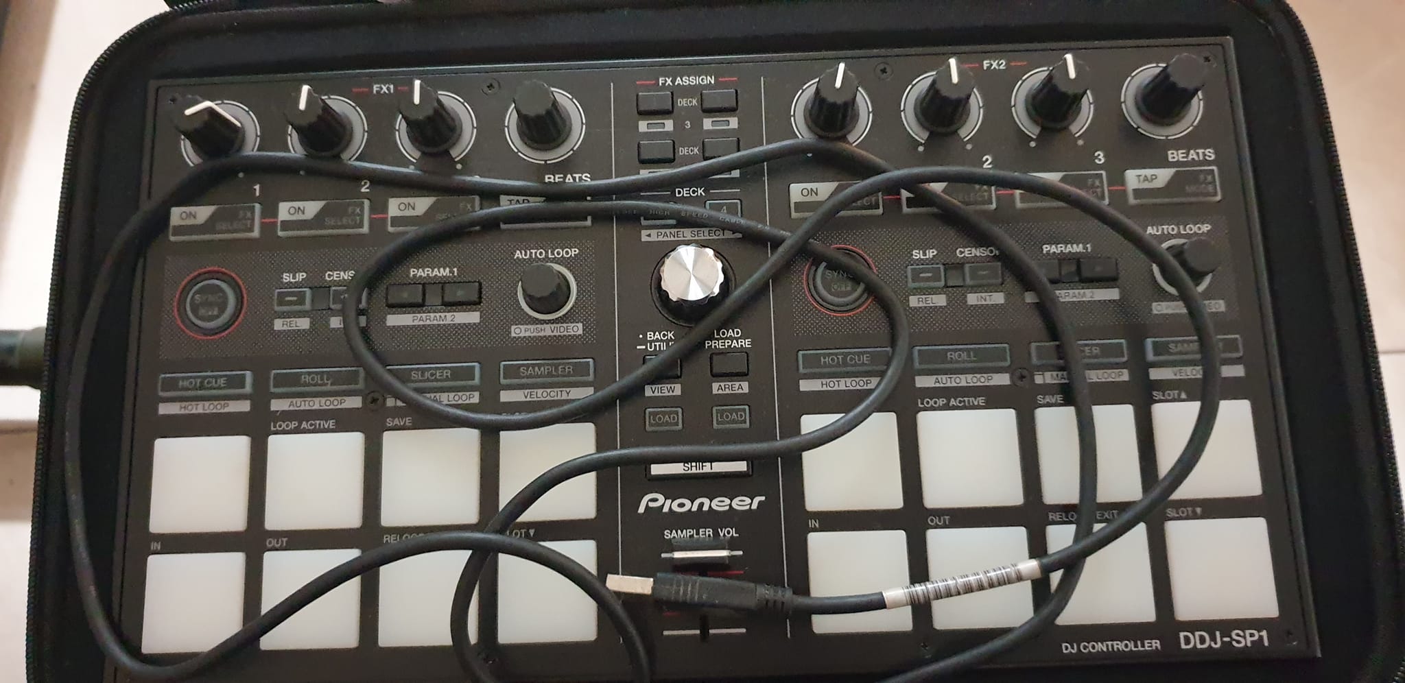 Using DDJ-1000 and Toraiz SP-16 with USB synchronization