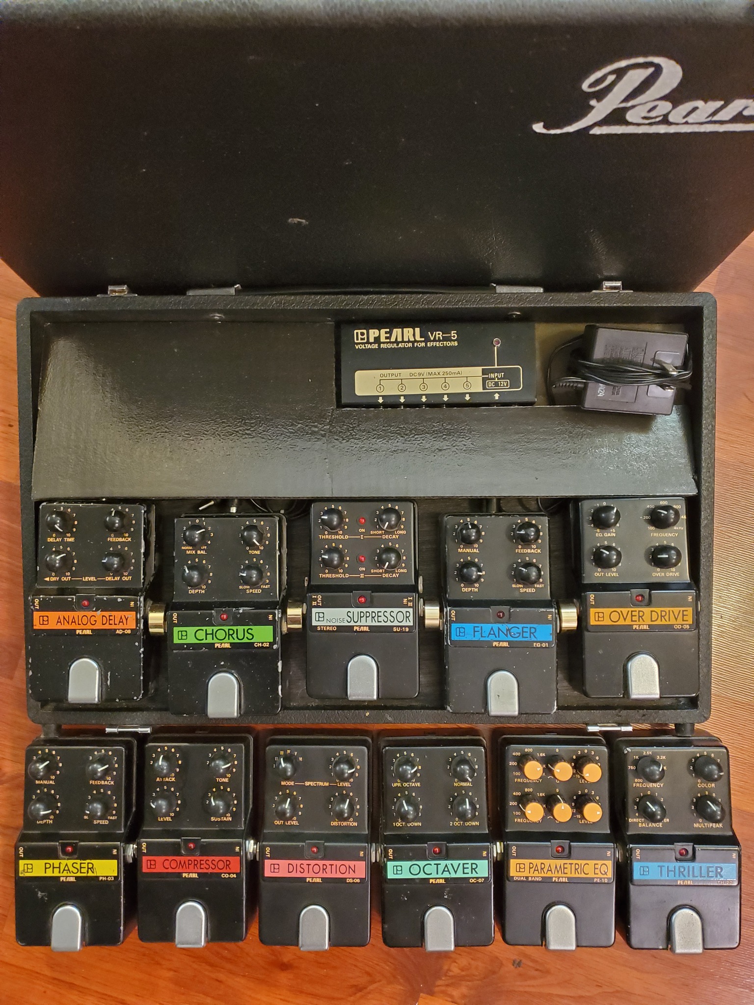 Vintage Pearl Sound Spice Pedals Collection and Experiences