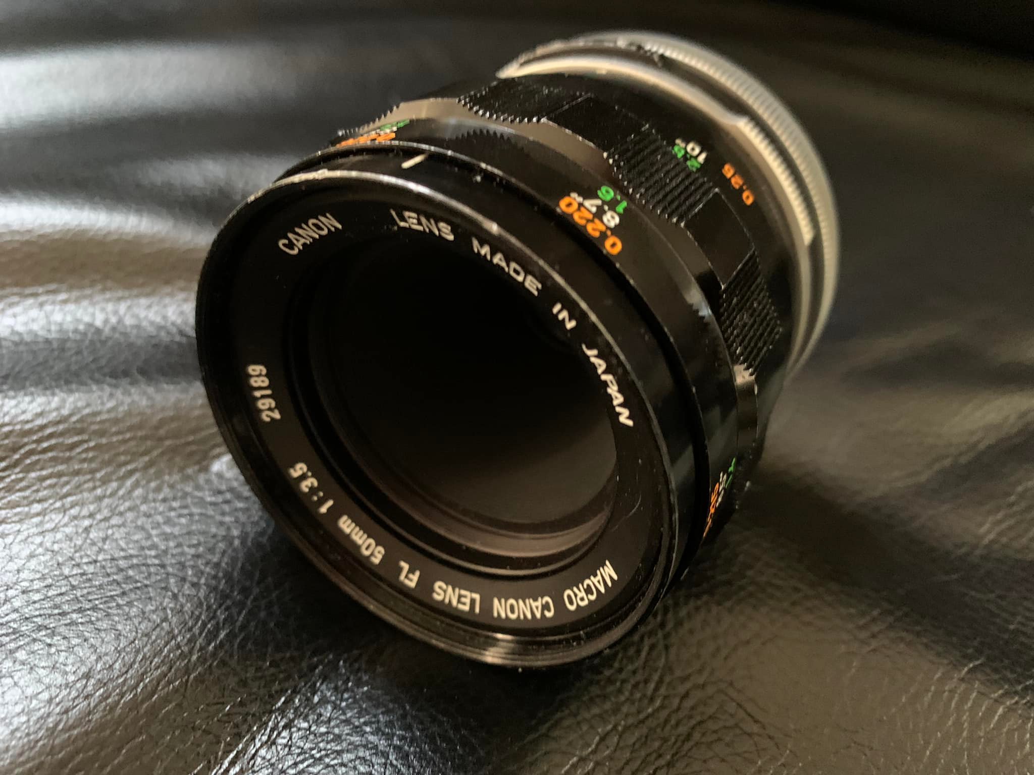 Canon FL Macro 50mm f/3.5 lens review