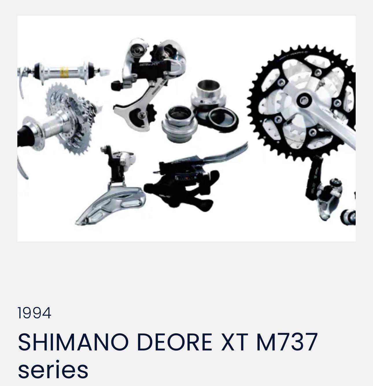 What are sources for Shimano Deore XT M737 parts in Hamilton?