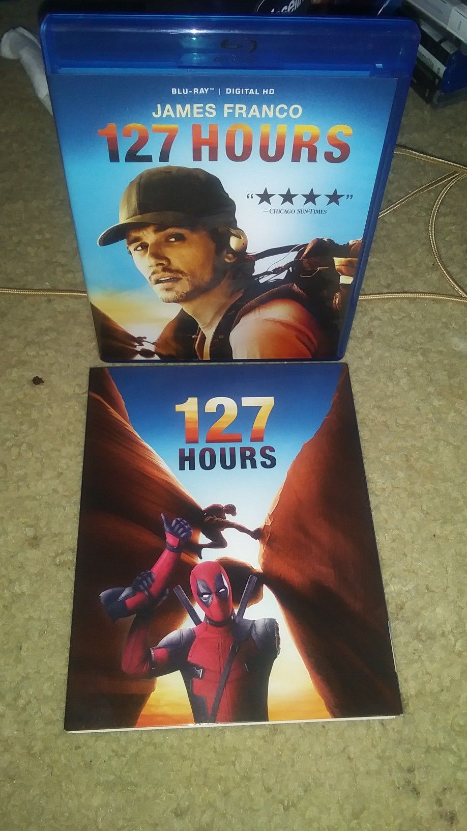 Deadpool watches 127 Hours starring James Franco