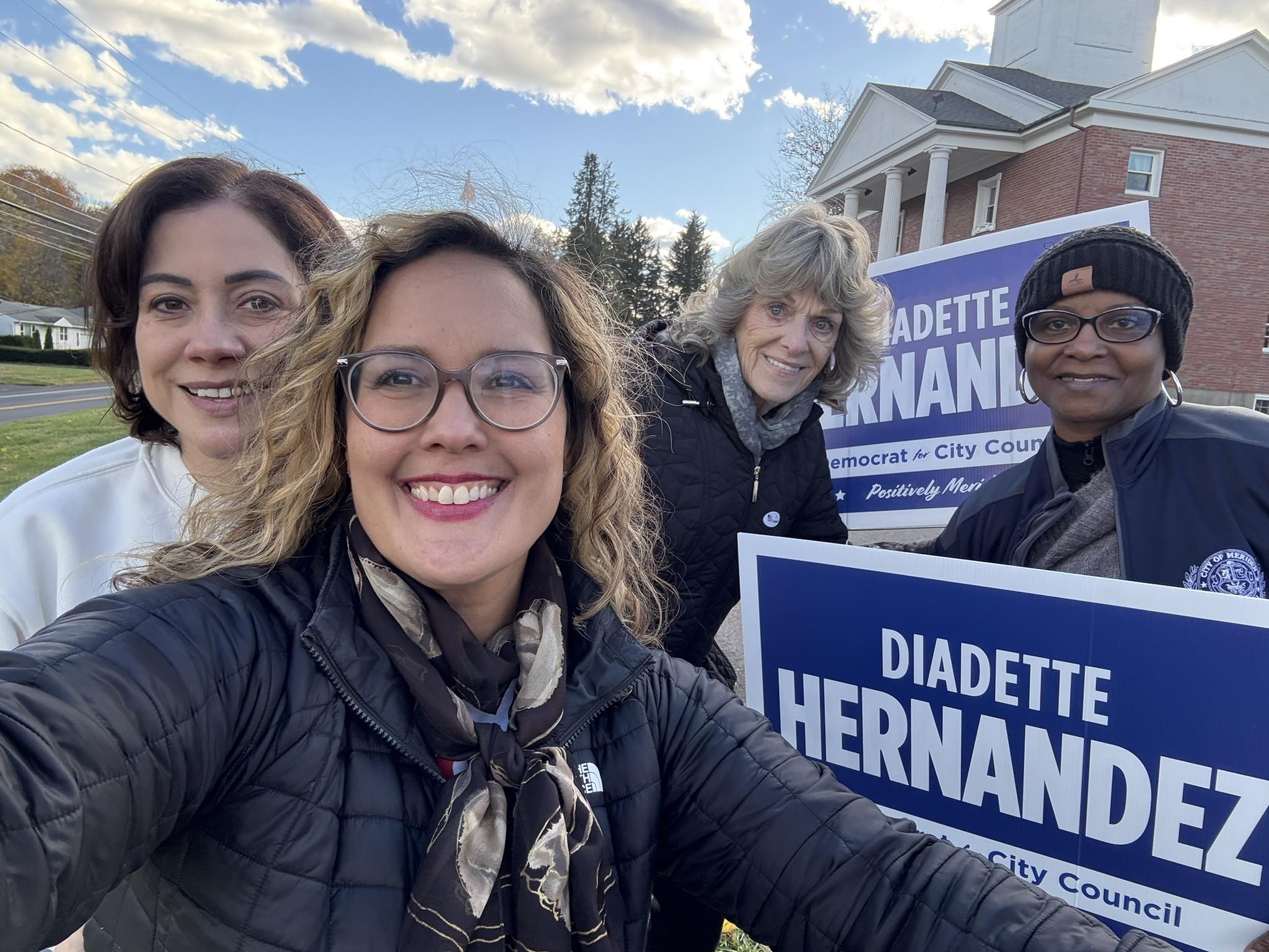 Diadette - Next city councilwoman here! Thank you to everyone who came ...