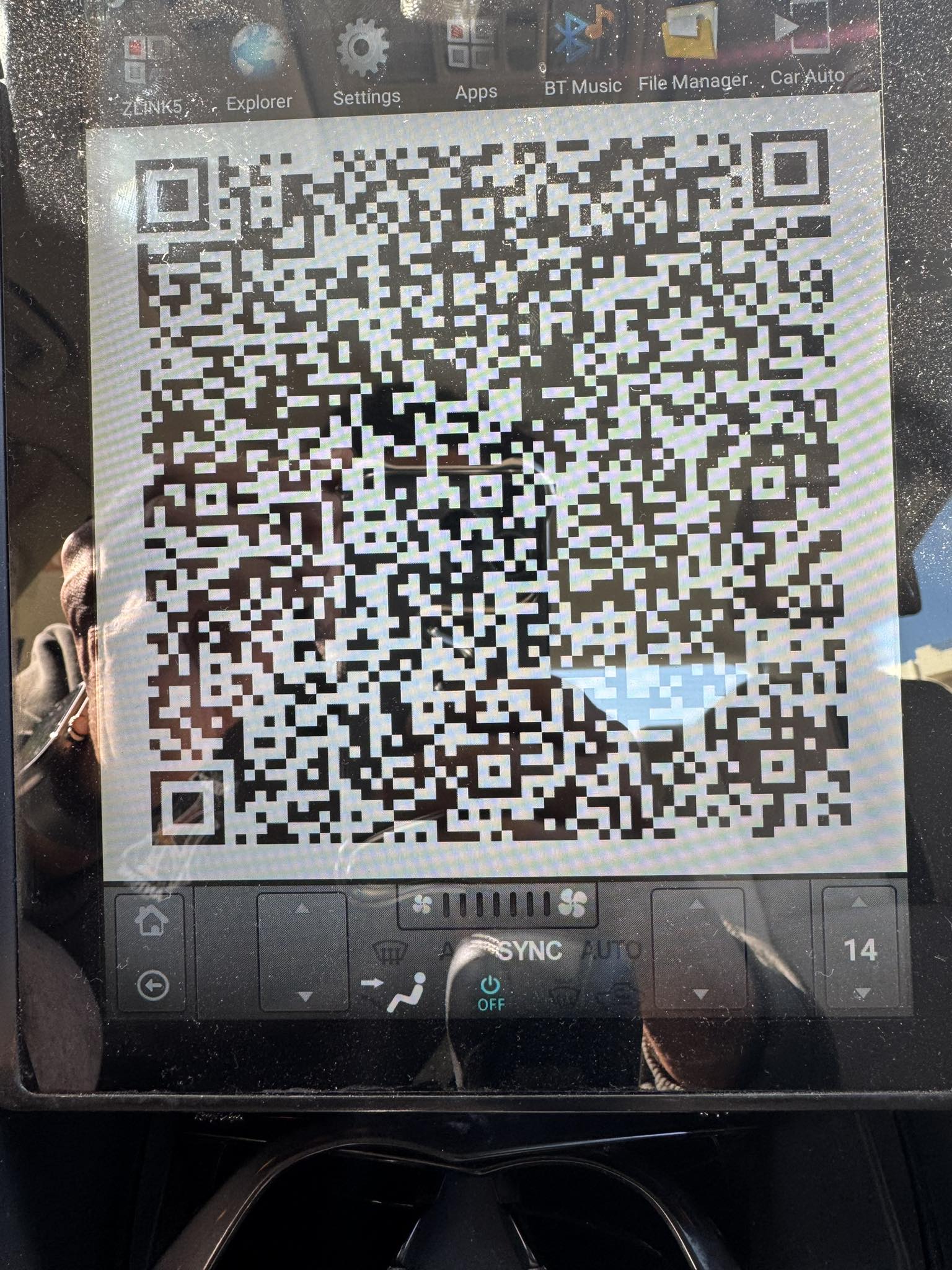 How to get the verification code for Zlink apple car play?