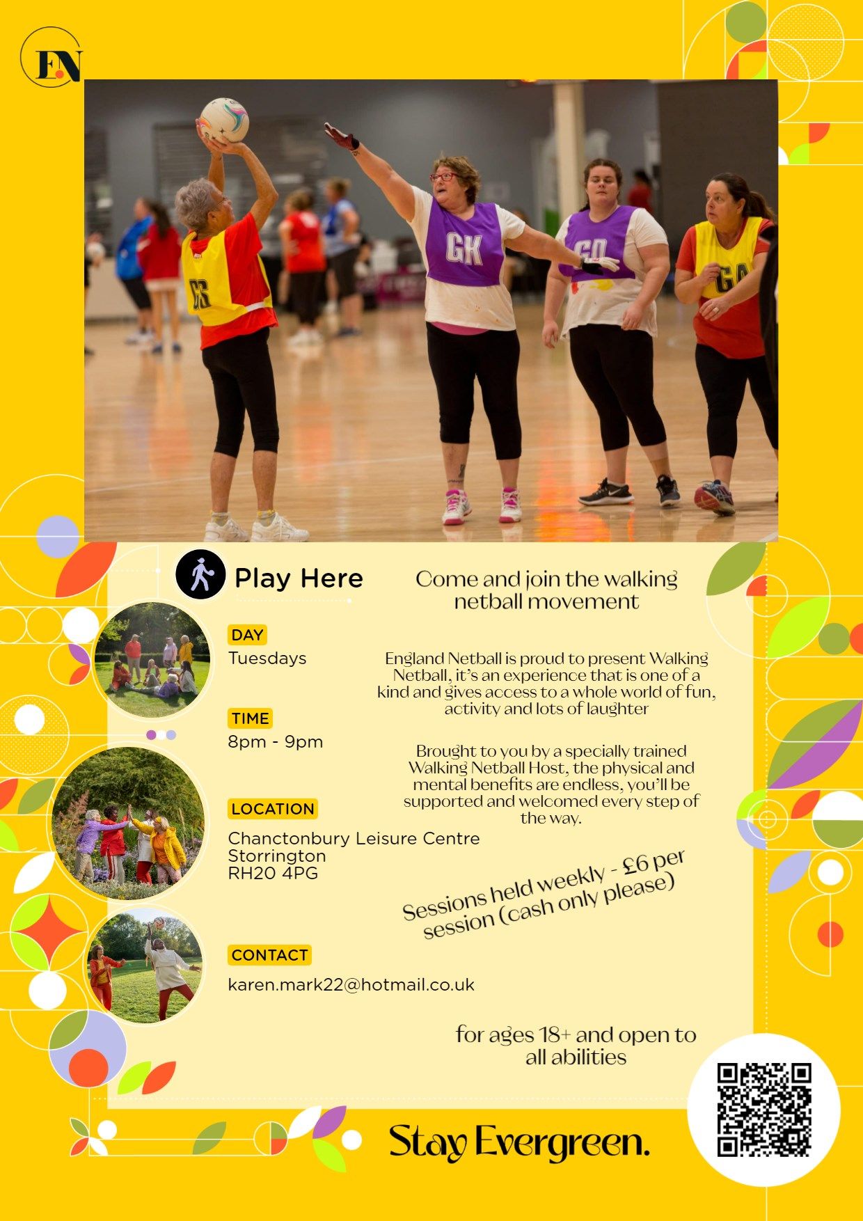 Walking Netball Forum | Facebook