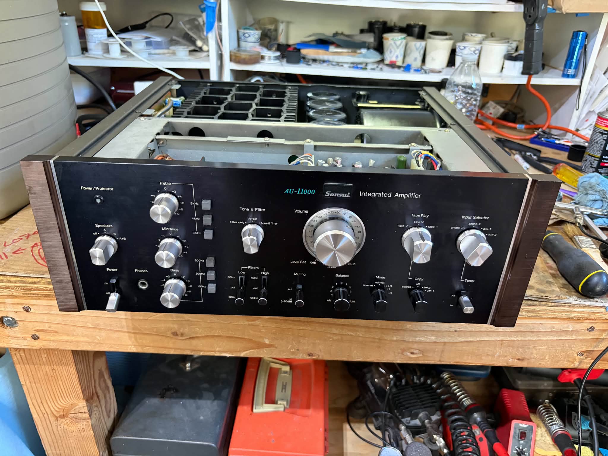 My Sansui AU-11000 . Nice piece of gear Trebk Powe/haNcie AD-11000