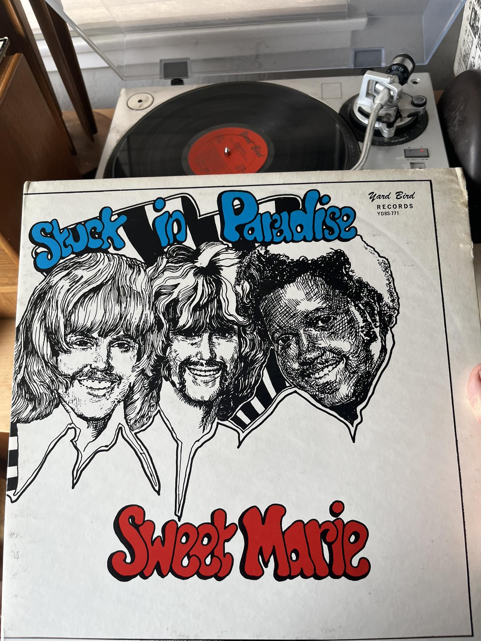 Why does Sylvia's Sweet Stuff album have a misleading cover?