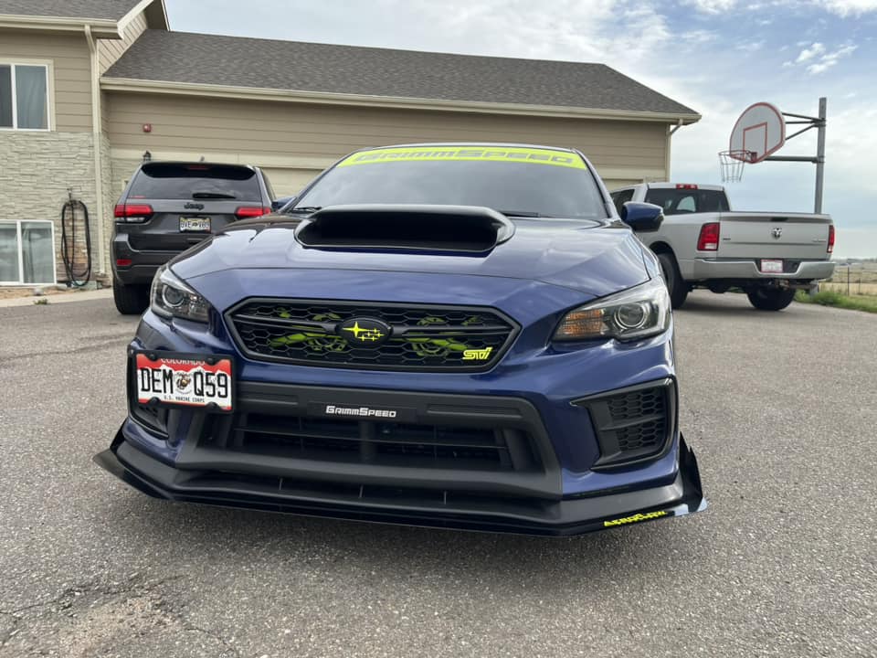 Behind Grille Mount Bracket For 2015-up Subaru WRX/STI, Comptible w/ Hella Horns