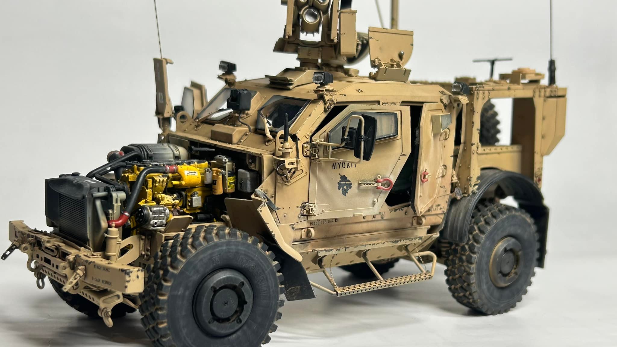 ライフィールド1/35 オシュコシュM-ATV M-ATV M1240A1 (Plastic model