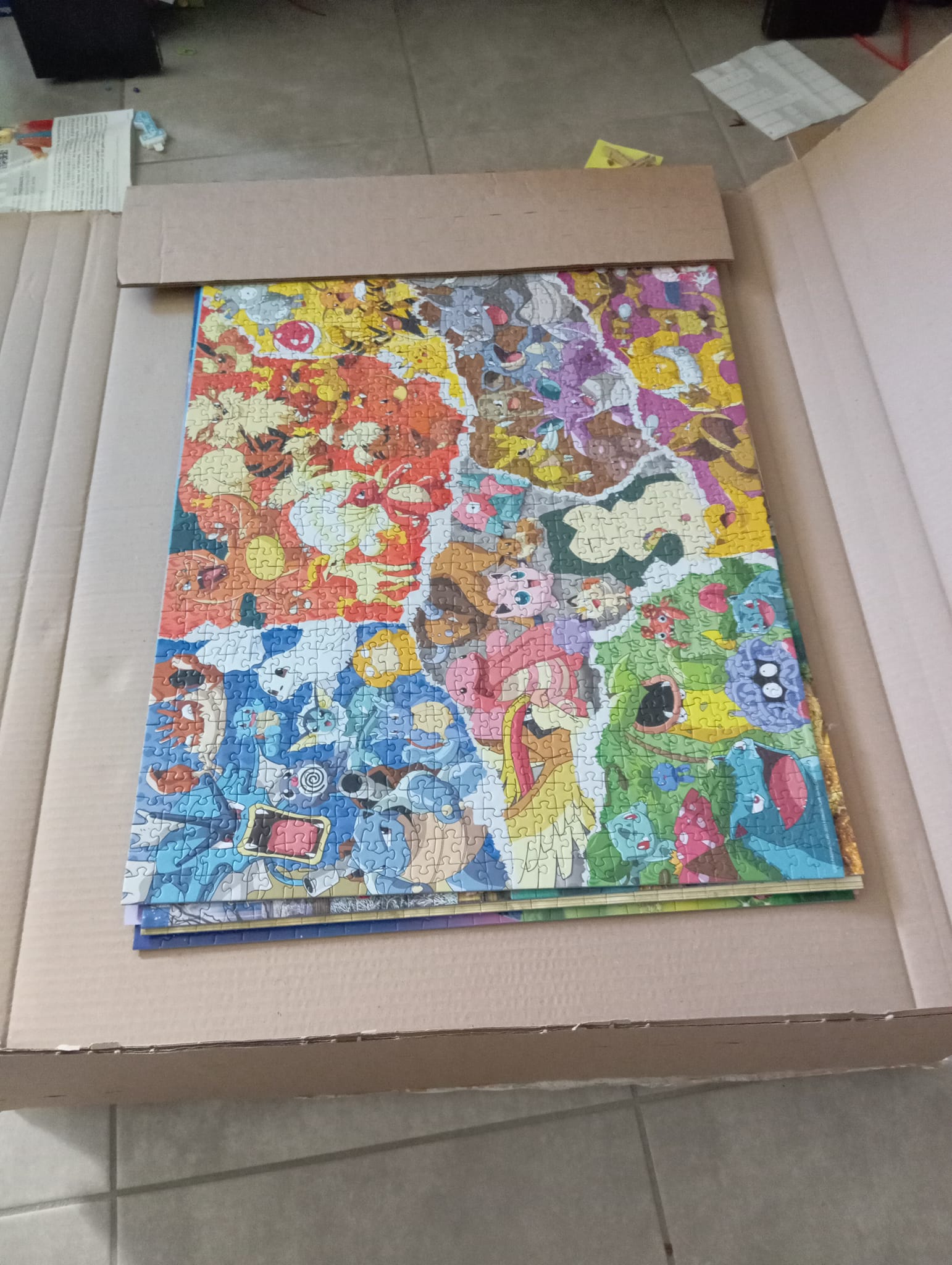 Classeur Puzzle 1000 Pièces – 25 Pochettes, Transportable, Protection Anti-Poussière, Metionga