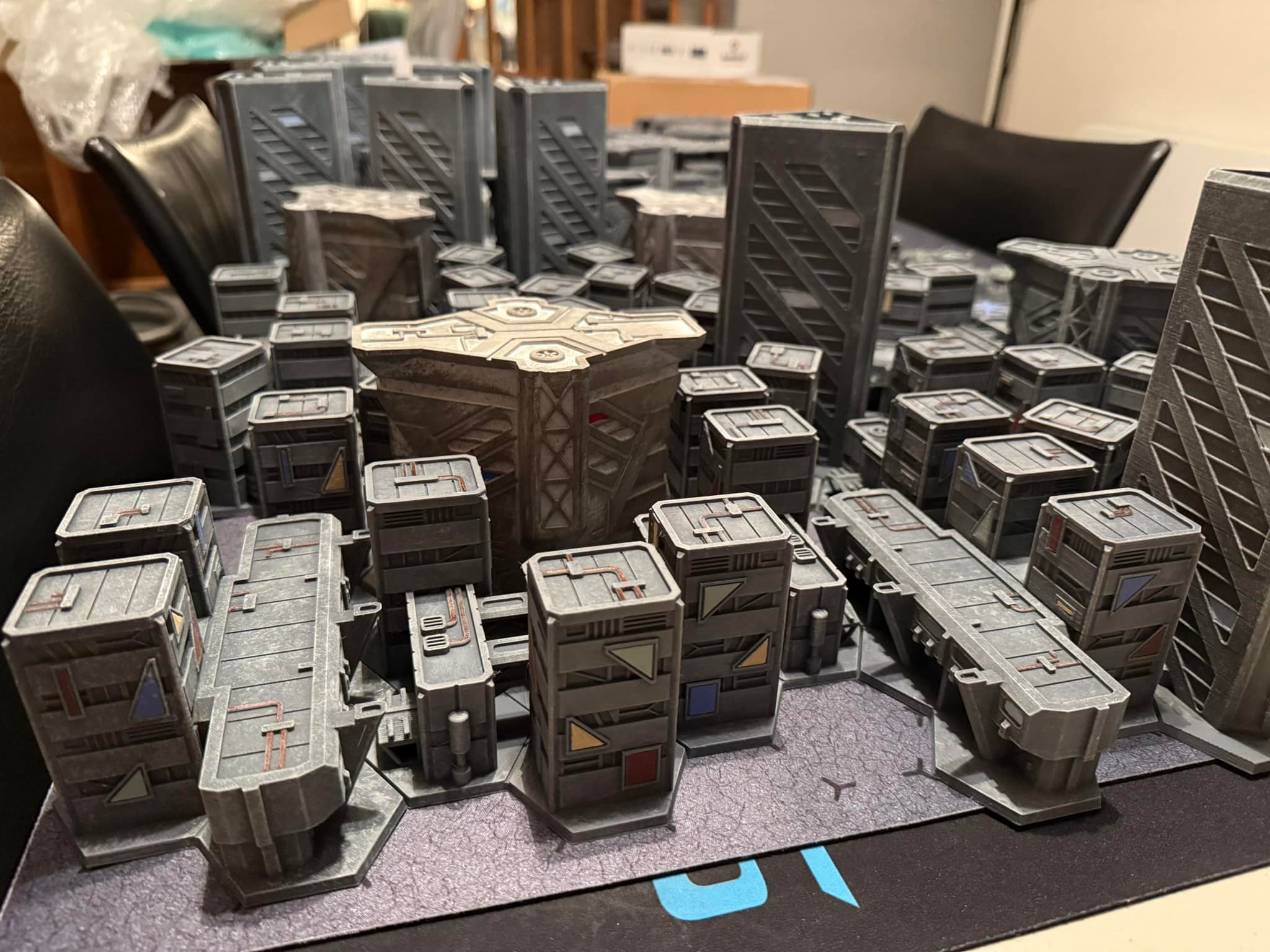 Everything Battletech | My first battletech table setup, still printing ...
