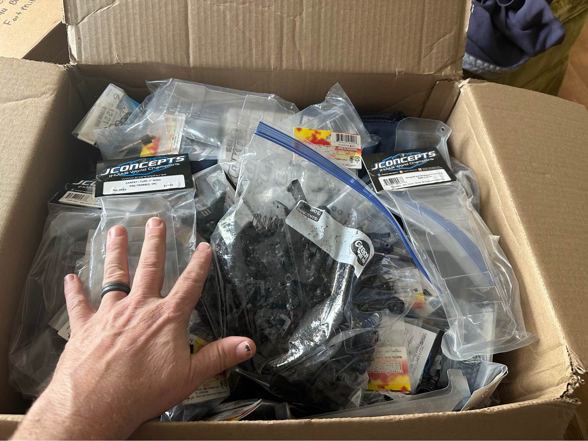 RC car parts and accessories from Yokomo, Shark, and more