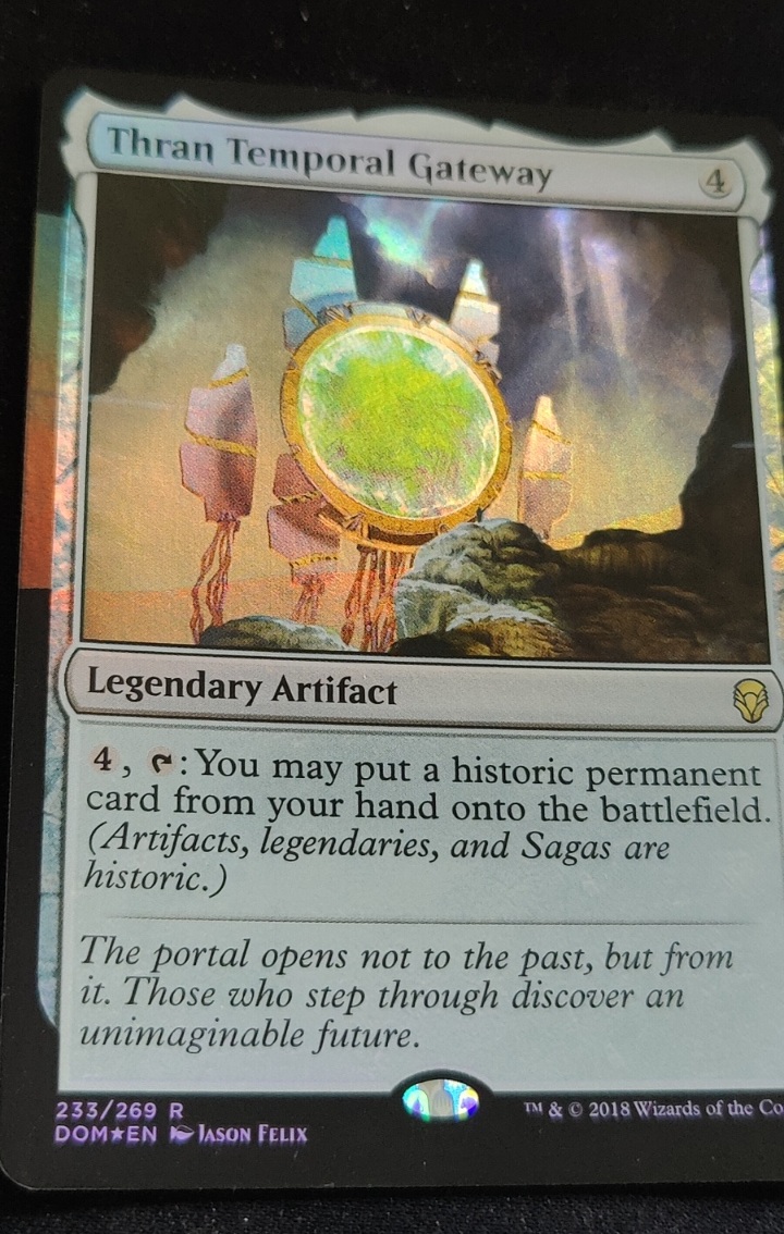 Living Artifact with obstruction error from Magic: The Gathering