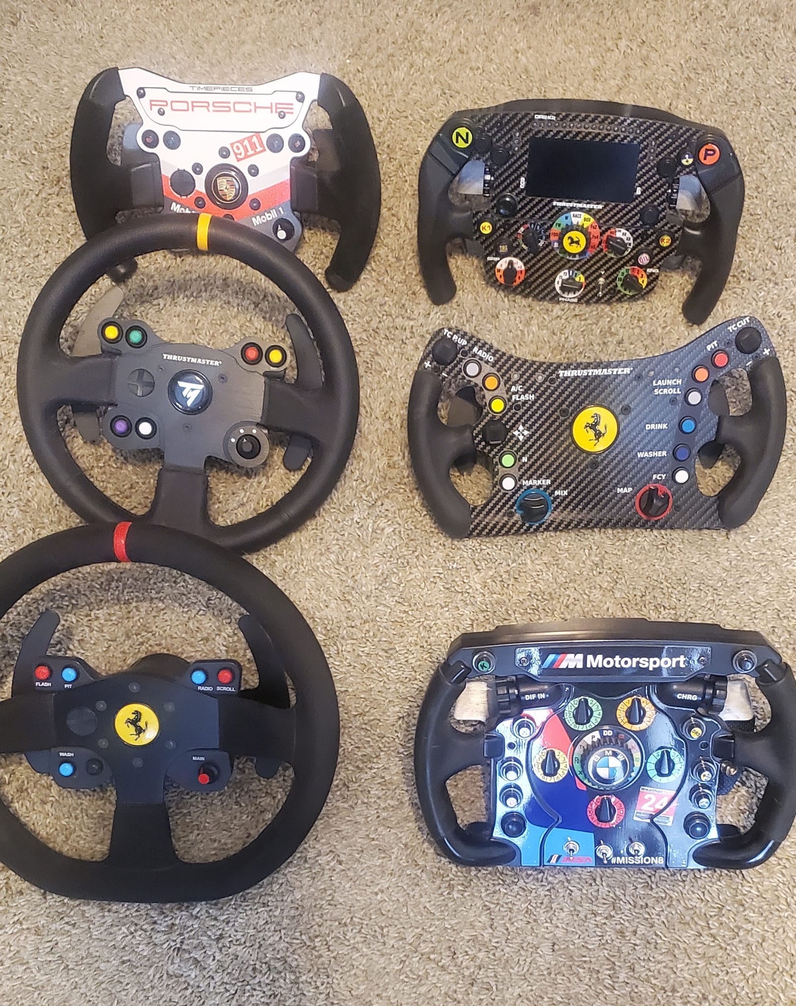 Quick Release Adapters and Wheel Options for Thrustmaster T818