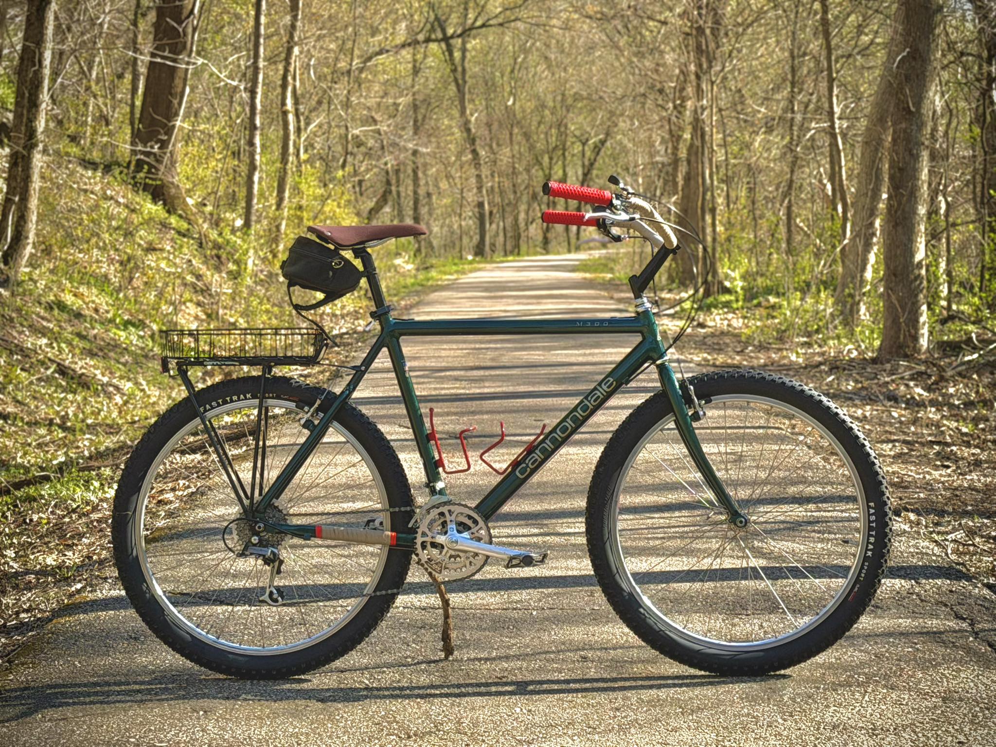 Cannondale M300 cafe cruiser makeover